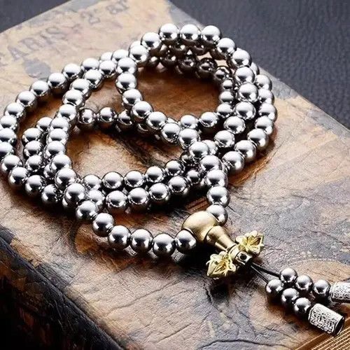 Jewelry × Vintage 118 Buddha Beads Metal Chain Necklace🔥🔥🔥 Size ONE SIZE - 3 Thumbnail