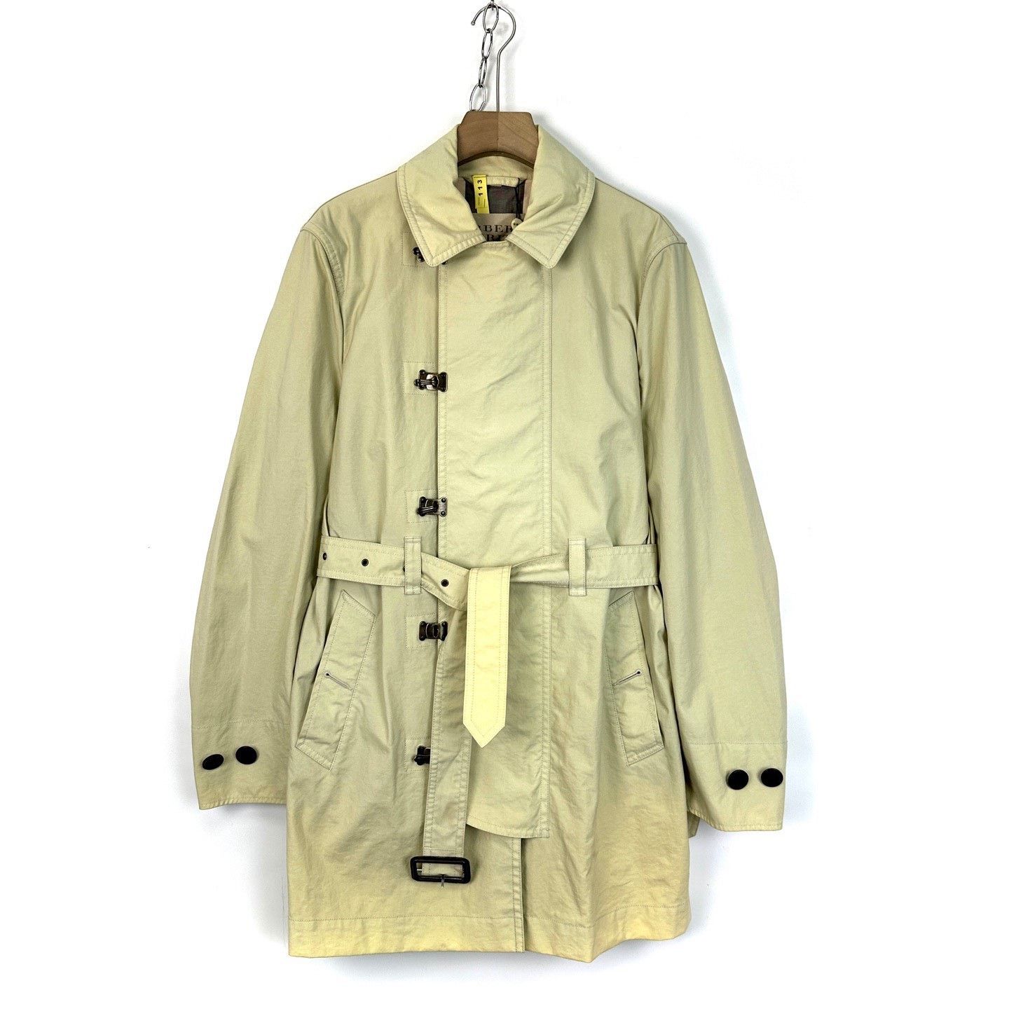 Burberry Burberry Mid-Length Trench Coat with Zipper Size L / US 10 / IT 46 - 1 Thumbnail