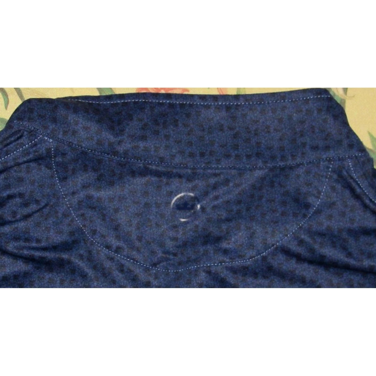 Peter Millar PETER MILLAR Skull All Over Print Perth Performance Sweater Sea Island XL Men Pullover Blue XL 89% Polyester 11% Spandex Size US XL / EU 56 / 4 - 3 Thumbnail