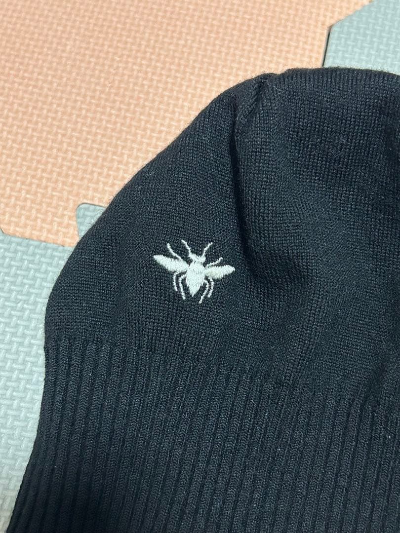 Hedi Slimane 07AW Dior Homme Bee Embroidered Beanie Size ONE SIZE - 2 Thumbnail