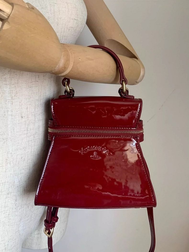 Vivienne Westwood Vivienne Westwood size os Mid-century brown Kelly bag with Size ONE SIZE - 6 Thumbnail