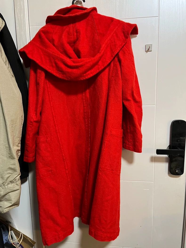 Y's Y's Wool Horn Button Red Coat Size US S / EU 44-46 / 1 - 7 Thumbnail