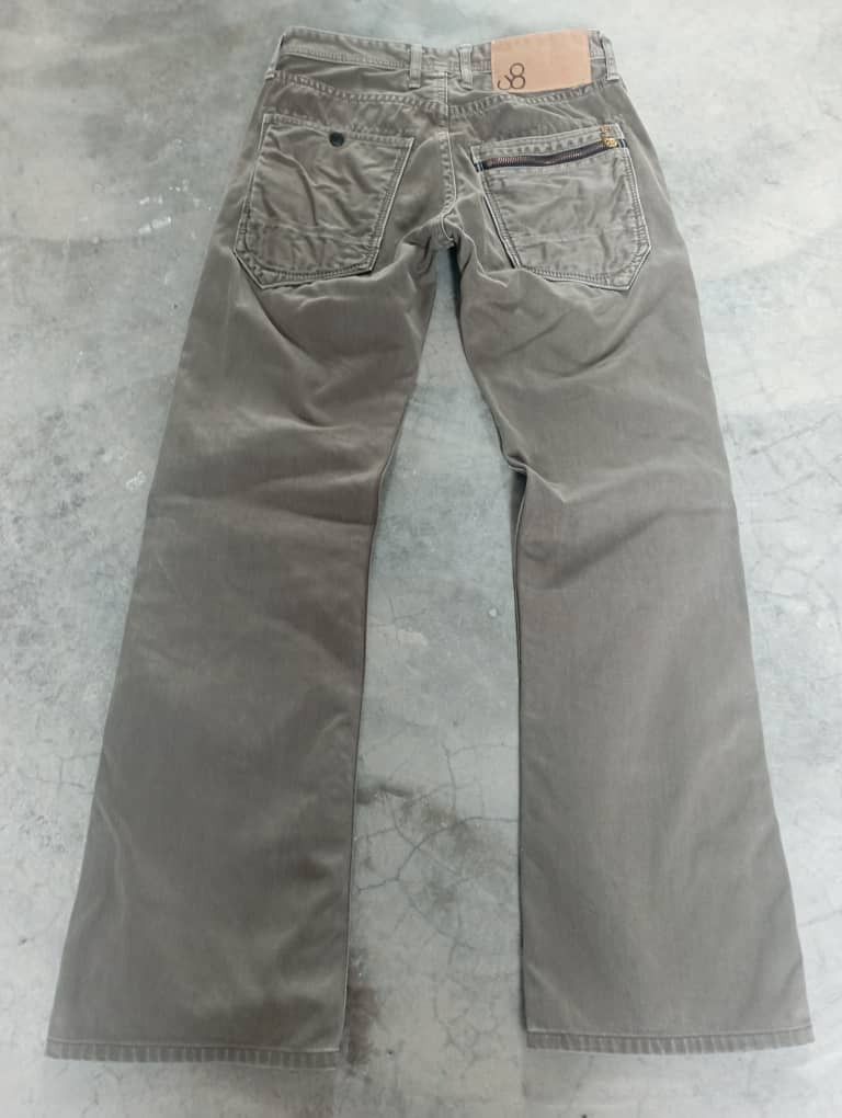 Flare Jeans Japan John Bull Faded Green Army Bootcut Jeans