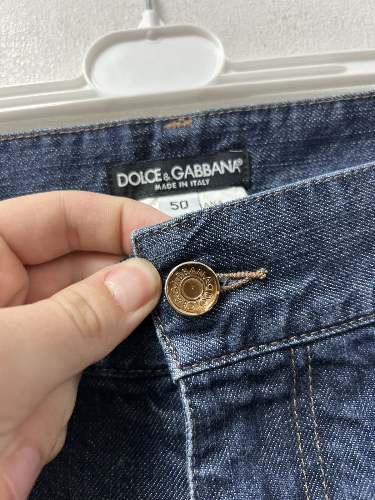 Dolce & Gabbana Dolce & Gabbana Jeans Vintage Size 50 Navy Mens Size US 34 / EU 50 - 7 Thumbnail