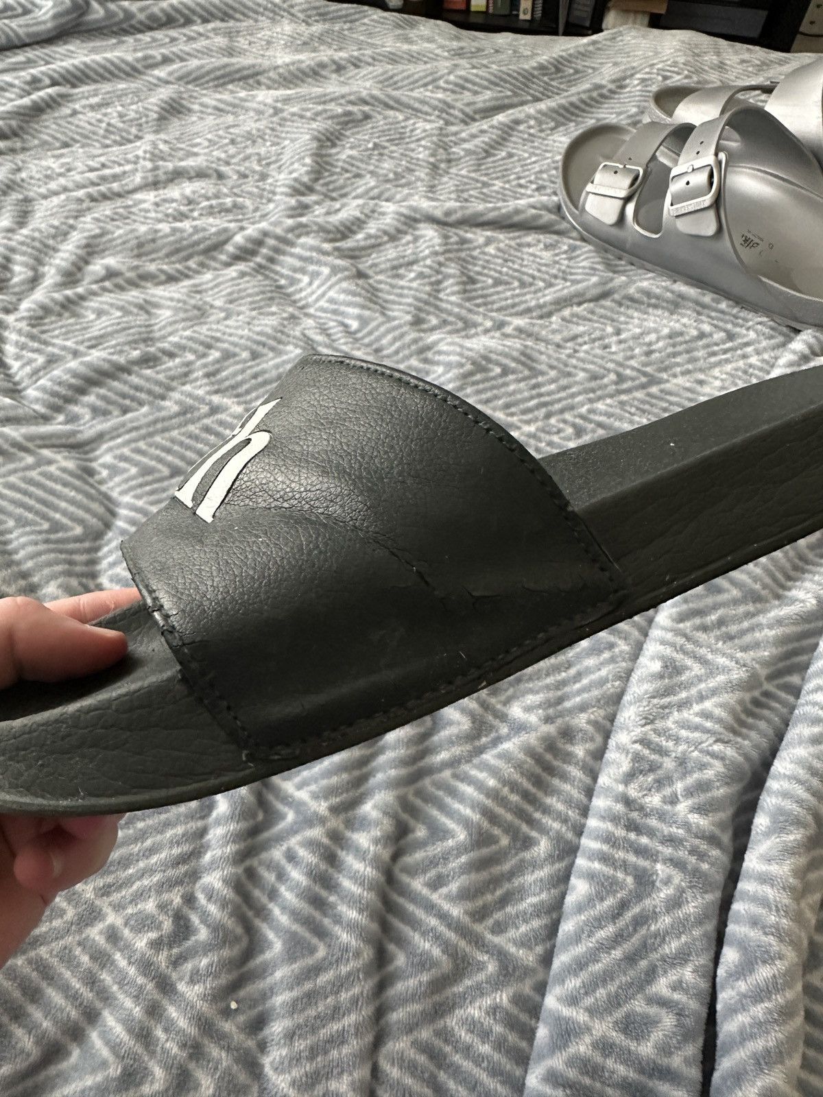 Kith Kith Green slides Size US 9 / EU 42 - 9 Thumbnail