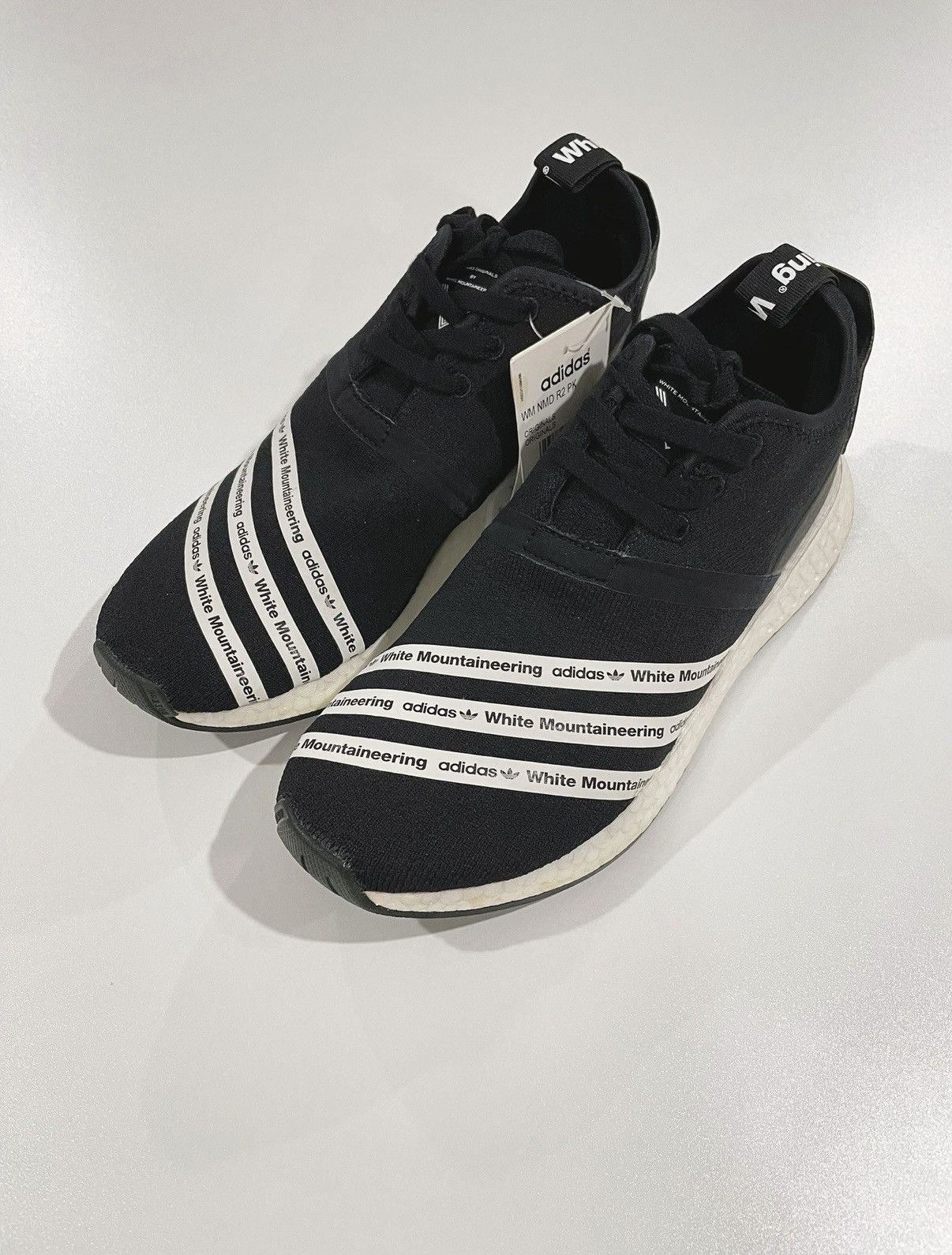Adidas Adidas x White Mountaineering NMD R2 PK Black ultra boost Size US 8.5 / EU 41-42 - 1 Thumbnail