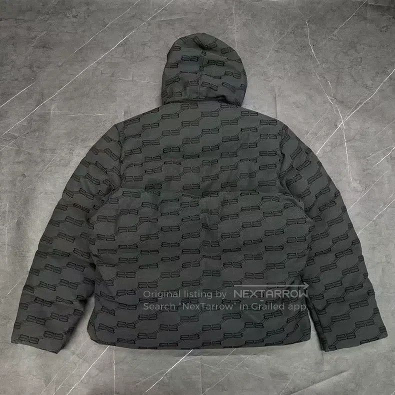 Balenciaga Balenciaga Double B Buckle Full Print Cotton Jacket Size XXS / US 00 / IT 34 - 3 Thumbnail