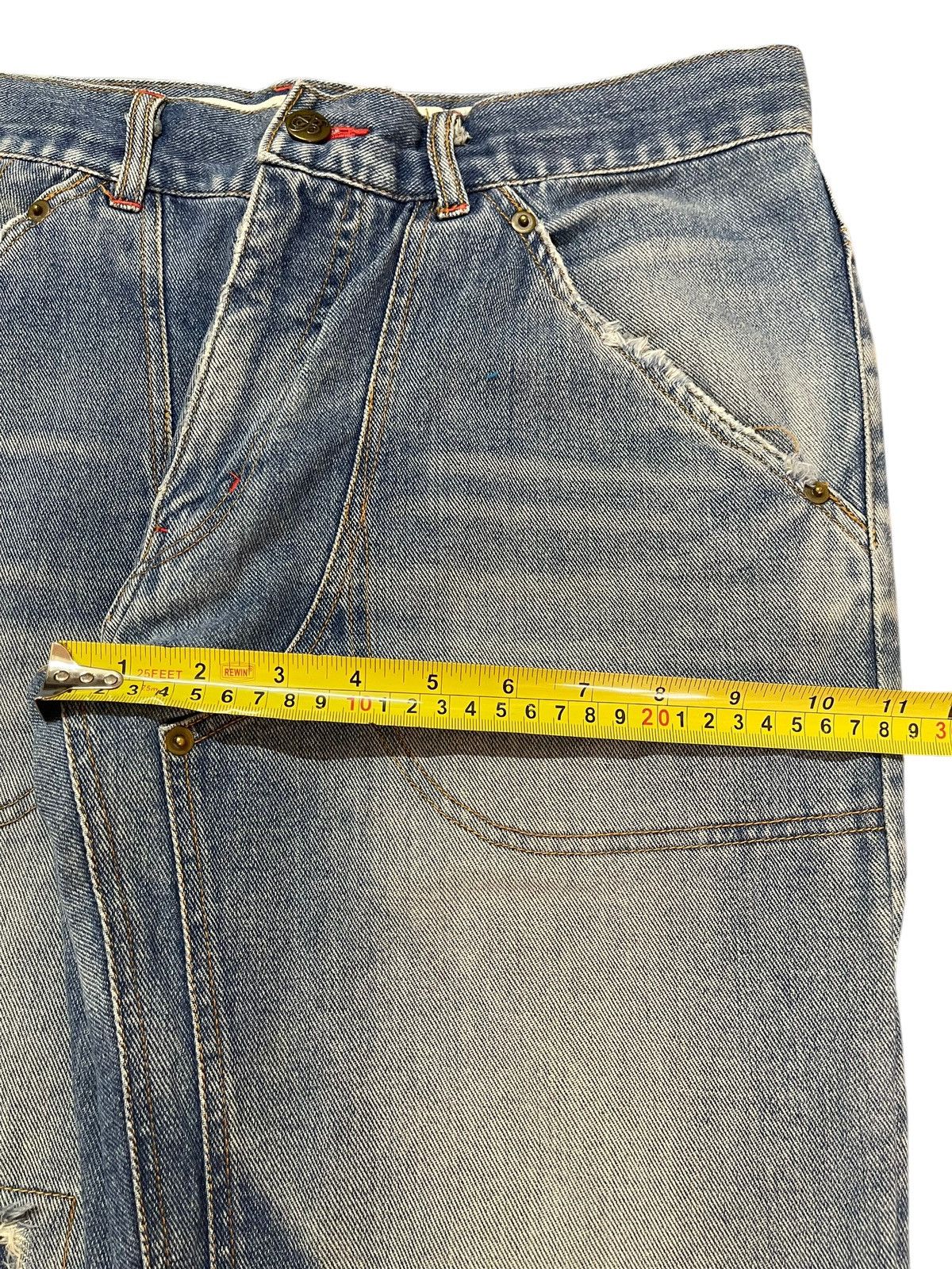 Fubu Vintage Japanese Brand Double Knee Style Faded Style Jeans Size US 32 / EU 48 - 17 Thumbnail