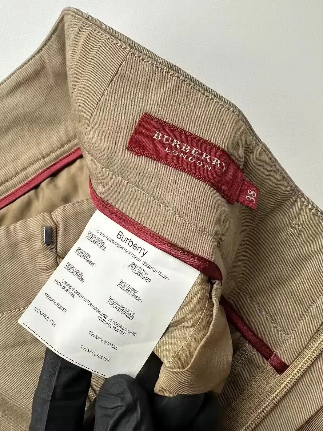 Burberry Burberry Light Flare Vintage Pants (486) Size 26" / US 2 / IT 38 - 6 Thumbnail