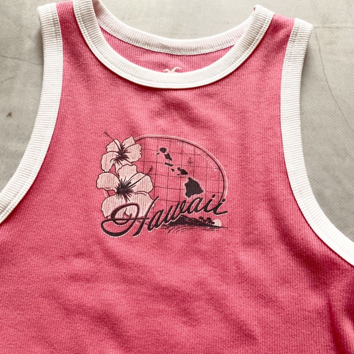 Cop Copine × Ed Hardy × Hysteric Glamour Cute Hawaii Tank Top Vintage Hysteric Glamour Vibe Y2K Size S / US 4 / IT 40 - 2 Thumbnail