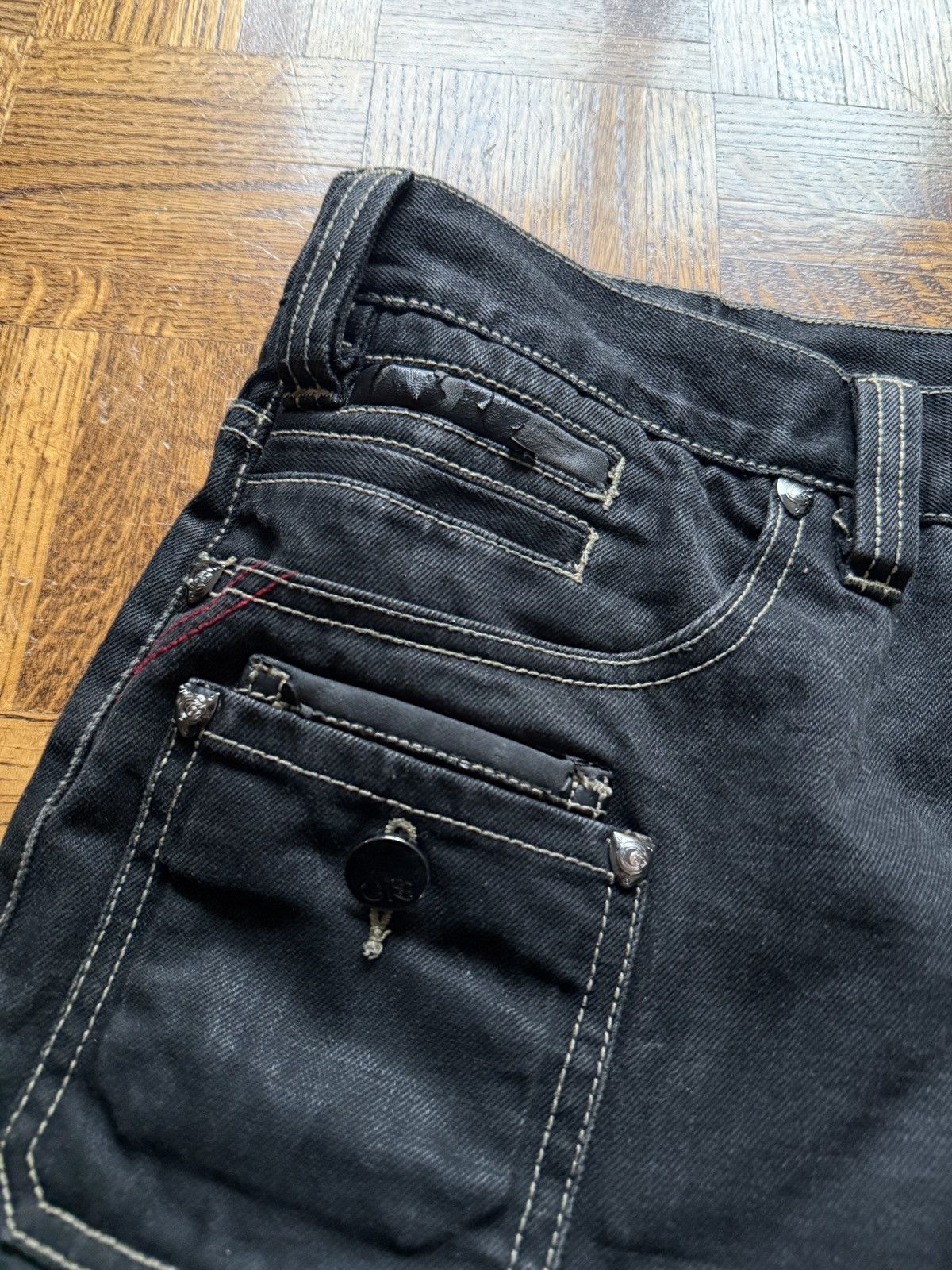 Coogi Vintage Y2K Coogi Embellished Denim Baggy Jeans Size US 44 / EU 60 - 10 Thumbnail