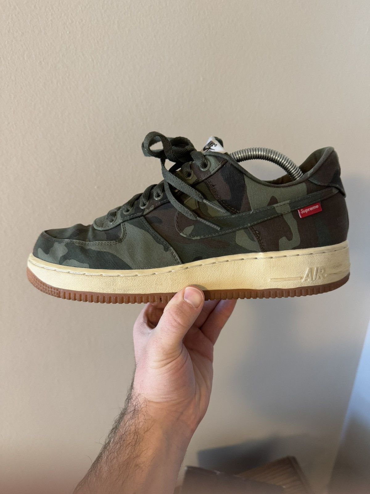 Supreme Supreme x Air Force 1 Low “Camo” Size US 9.5 / EU 42-43 - 9 Thumbnail