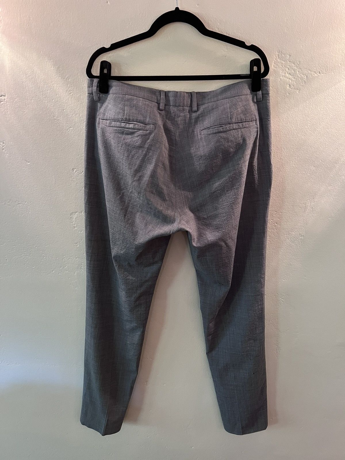 Theory Theory Gray Trousers Size 33 Size US 33 - 2 Thumbnail