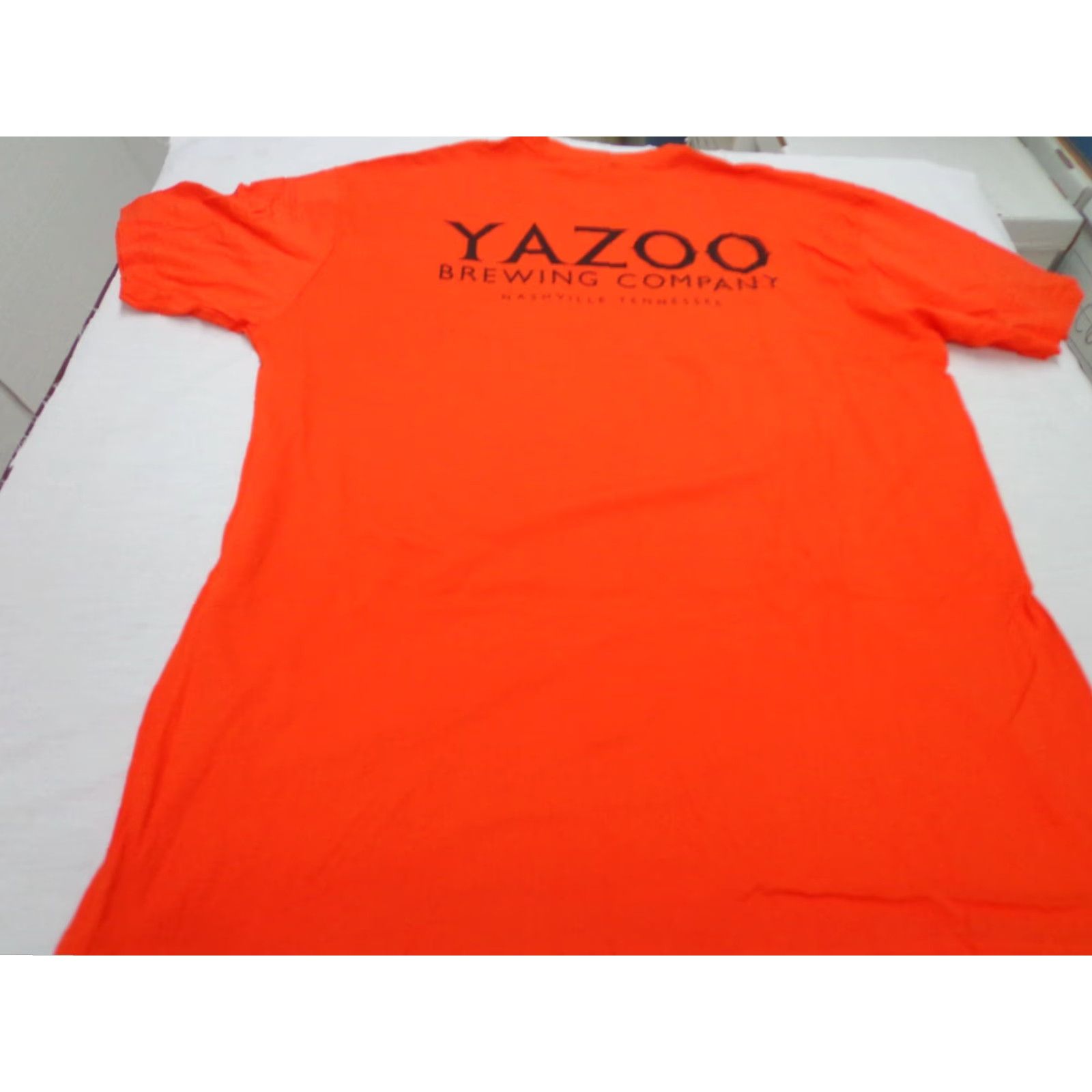 Vintage Yazoo Beer T-Shirt XL Men Orange Cotton Short Sleeve SAISON COLADA YAZOO BREWING COMPANY Nashville Yazoo Brewing Company T-Shirt XL Size US XL / EU 56 / 4 - 8 Thumbnail
