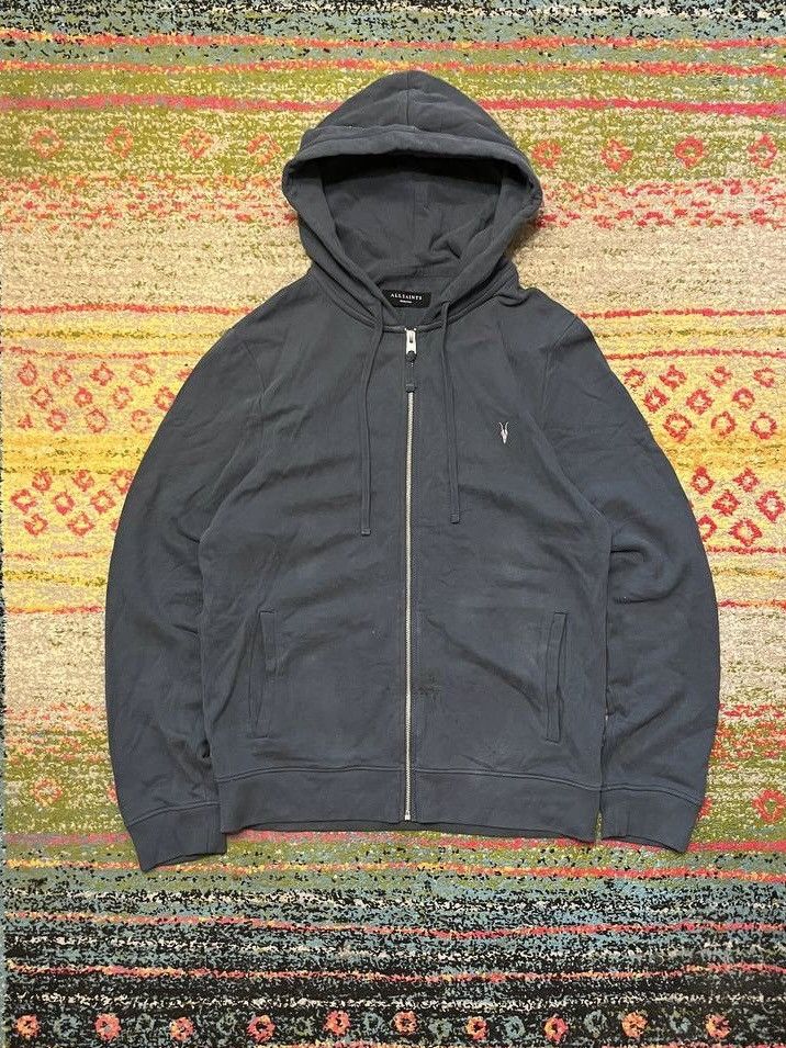 Allsaints Vintage Allsaints Zip Hoodie M Size US M / EU 48-50 / 2 - 1 Thumbnail