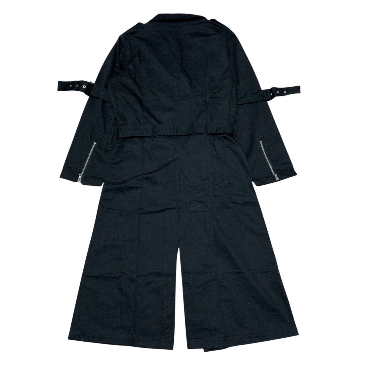 Japanese Brand Devil N Bass Asymmetrical Long Coat Gothic Vkeii Lgb Style Size US L / EU 52-54 / 3 - 14 Thumbnail