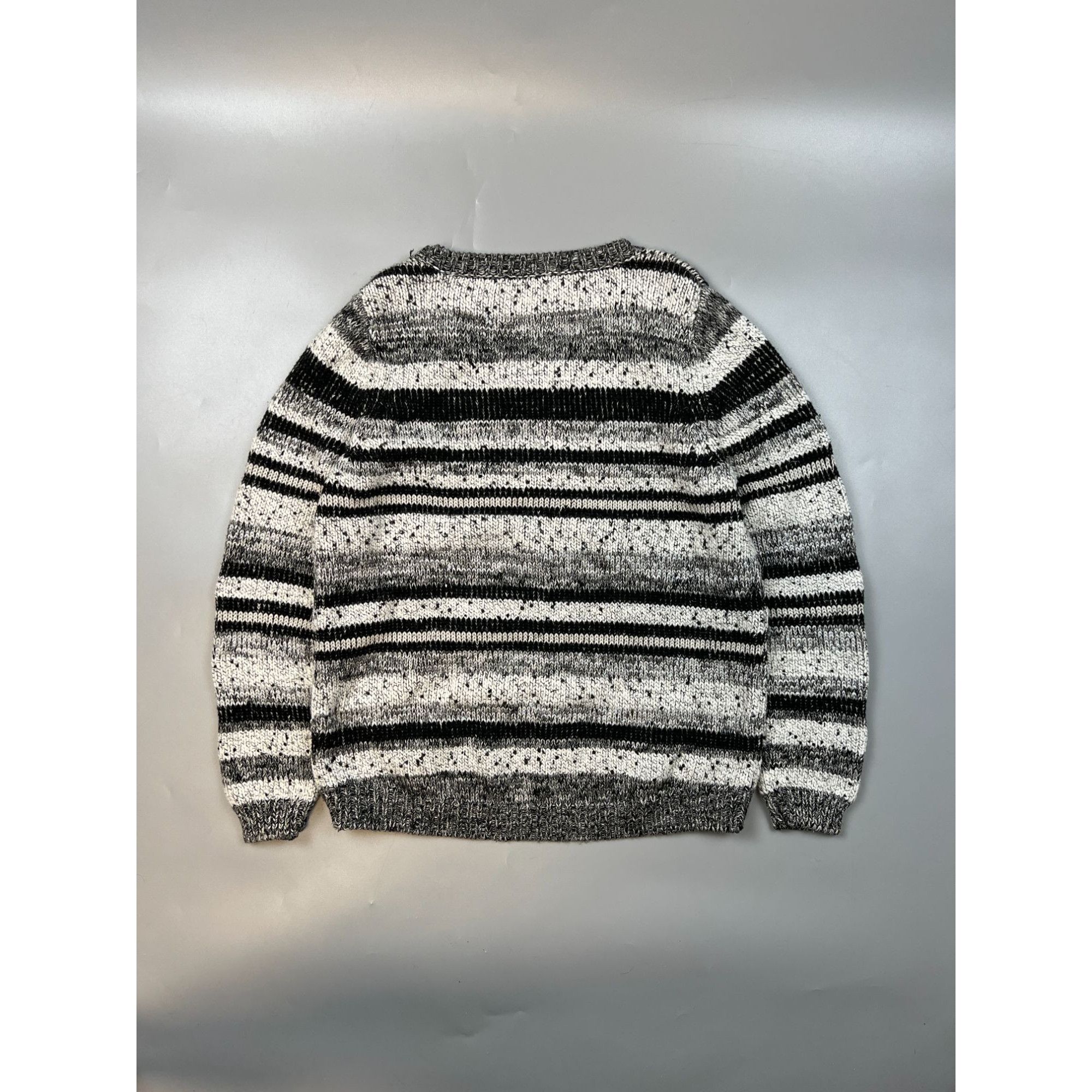 Sandro Sandro Wool Blend Striped Sweater (Y0673) Size M / US 6-8 / IT 42-44 - 8 Thumbnail