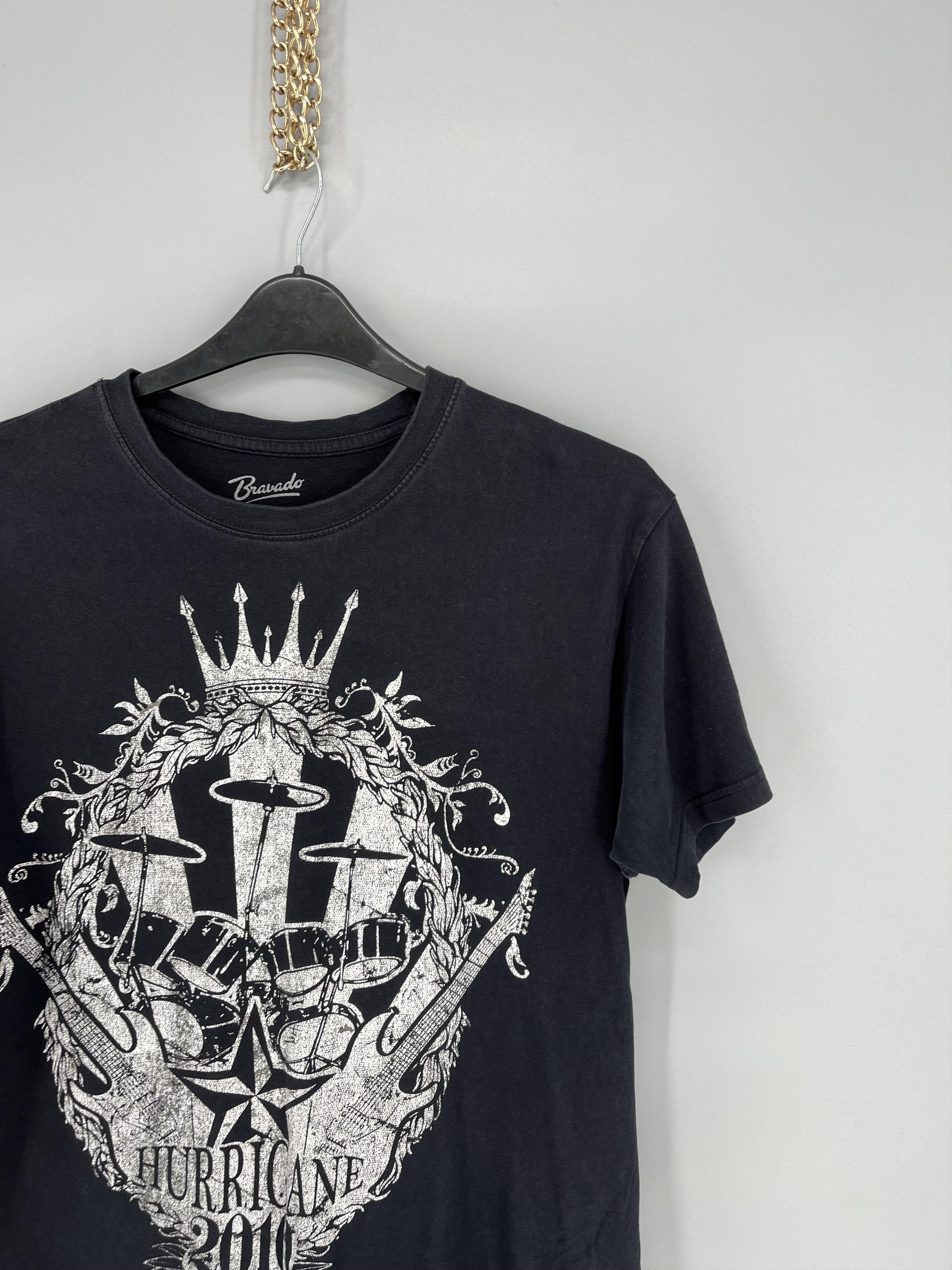 Band Tees Vintage Y2K Hurricane Over Yhe Edge Band Tees Size US L / EU 52-54 / 3 - 5 Thumbnail