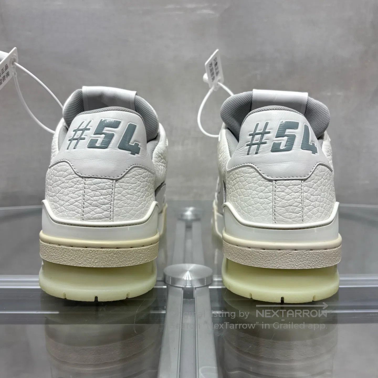 Louis Vuitton Louis Vuitton Trainer White Cement shoes Size US 7 / EU 40 - 6 Thumbnail