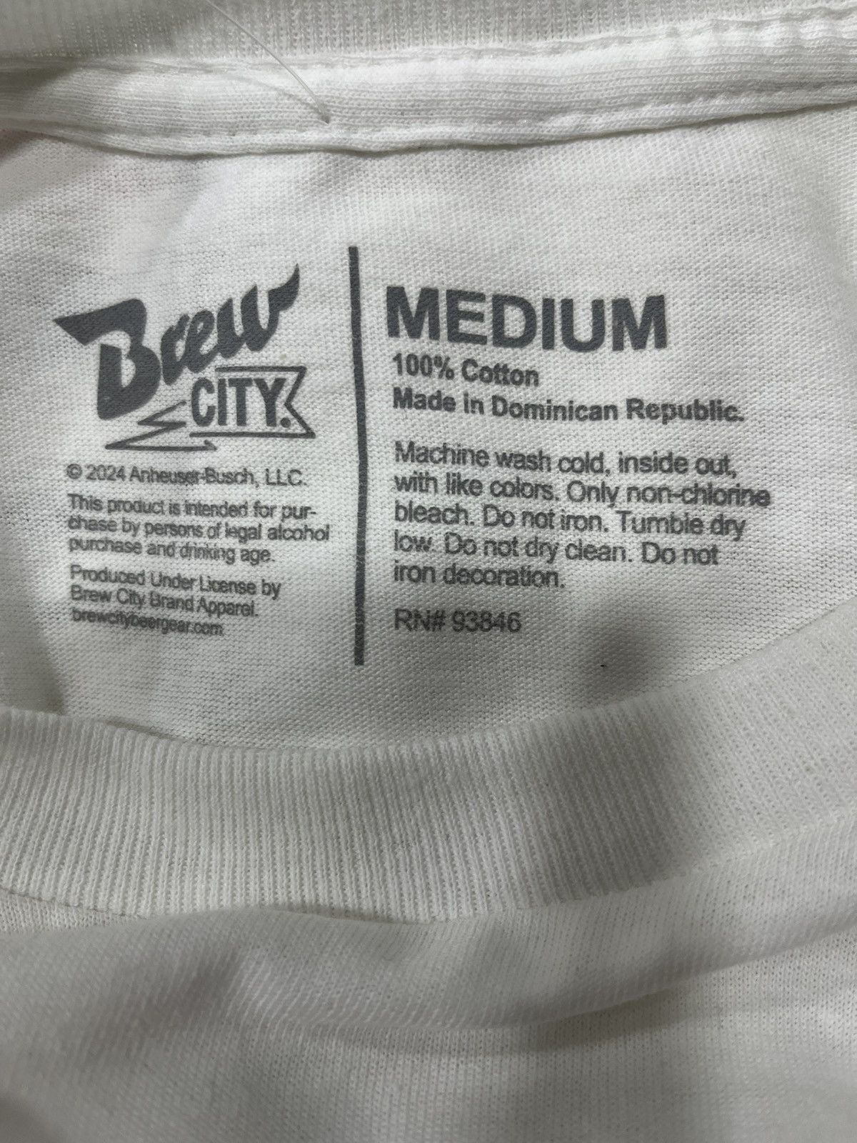 Budweiser Budweiser Brew City White Graphic T-Shirt, M Size US M / EU 48-50 / 2 - 5 Thumbnail