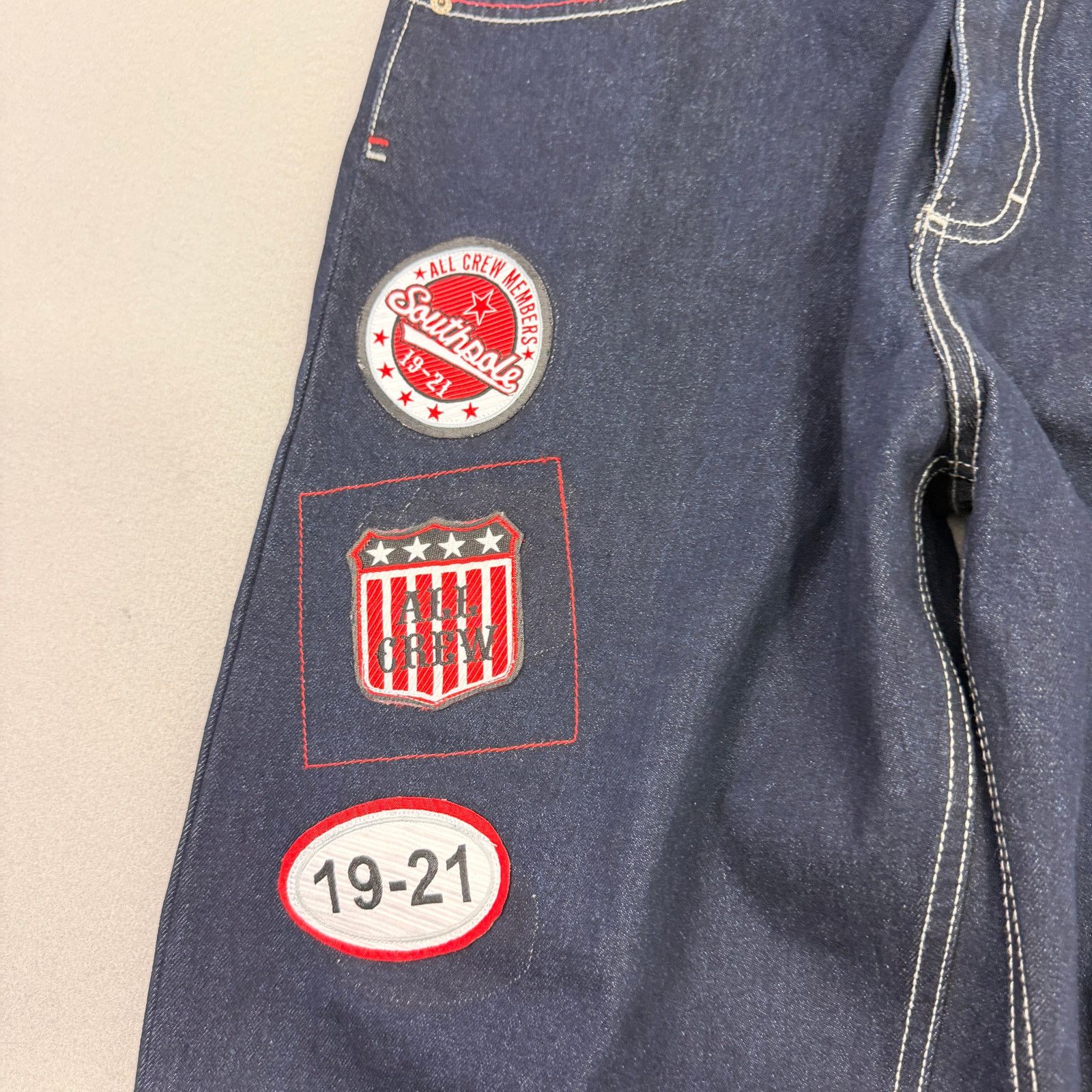 Southpole Vintage Southpole Jeans 36 (Fits 36x30) Blue Loose Baggy NEW Size US 36 / EU 52 - 4 Thumbnail
