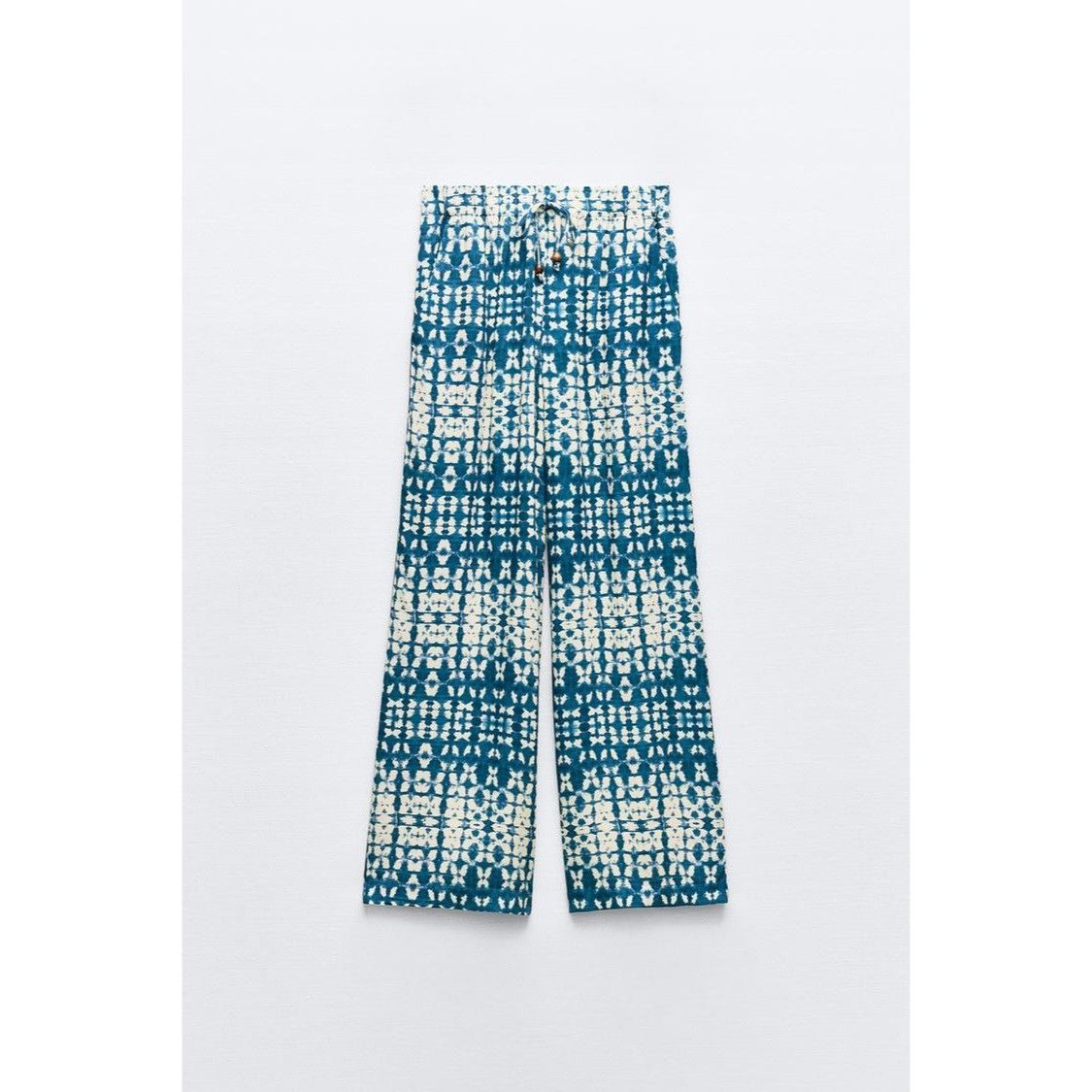 Zara Zara Printed Flowy Pants Size 27" / US 4 / IT 40 - 2 Thumbnail