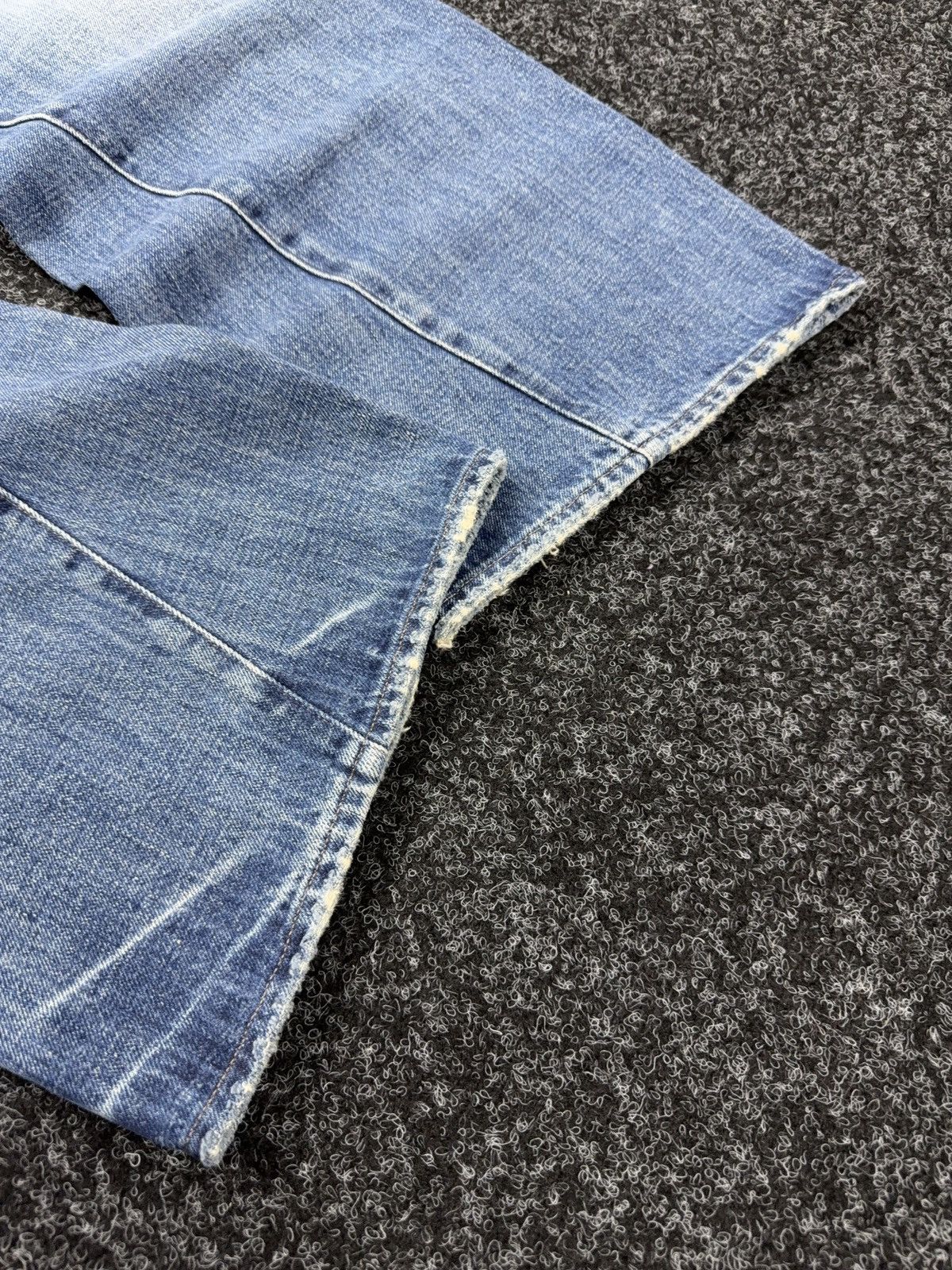 G-Star Vntg 00s G-Star RAW Contor 3D Wide Tapered Washed JeansY2K Size 25" / US 0 / IT 36 - 6 Thumbnail