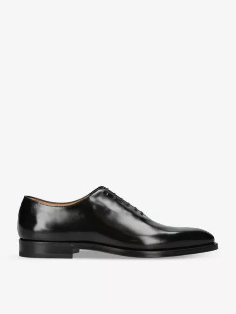 Salvatore Ferragamo o1s1rm0125 Oxford Shoes in Black Size US 11 / EU 44 - 1 Thumbnail