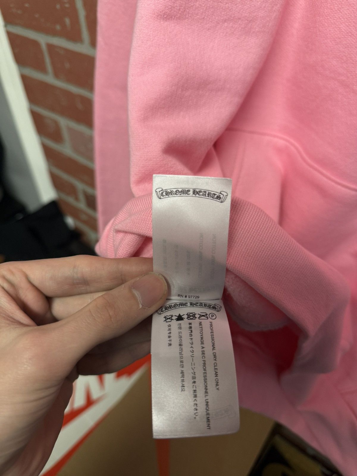 Chrome Hearts Chrome Hearts Pink Pullover Hoodie Size Small Web Exlusive Size US S / EU 44-46 / 1 - 14 Thumbnail