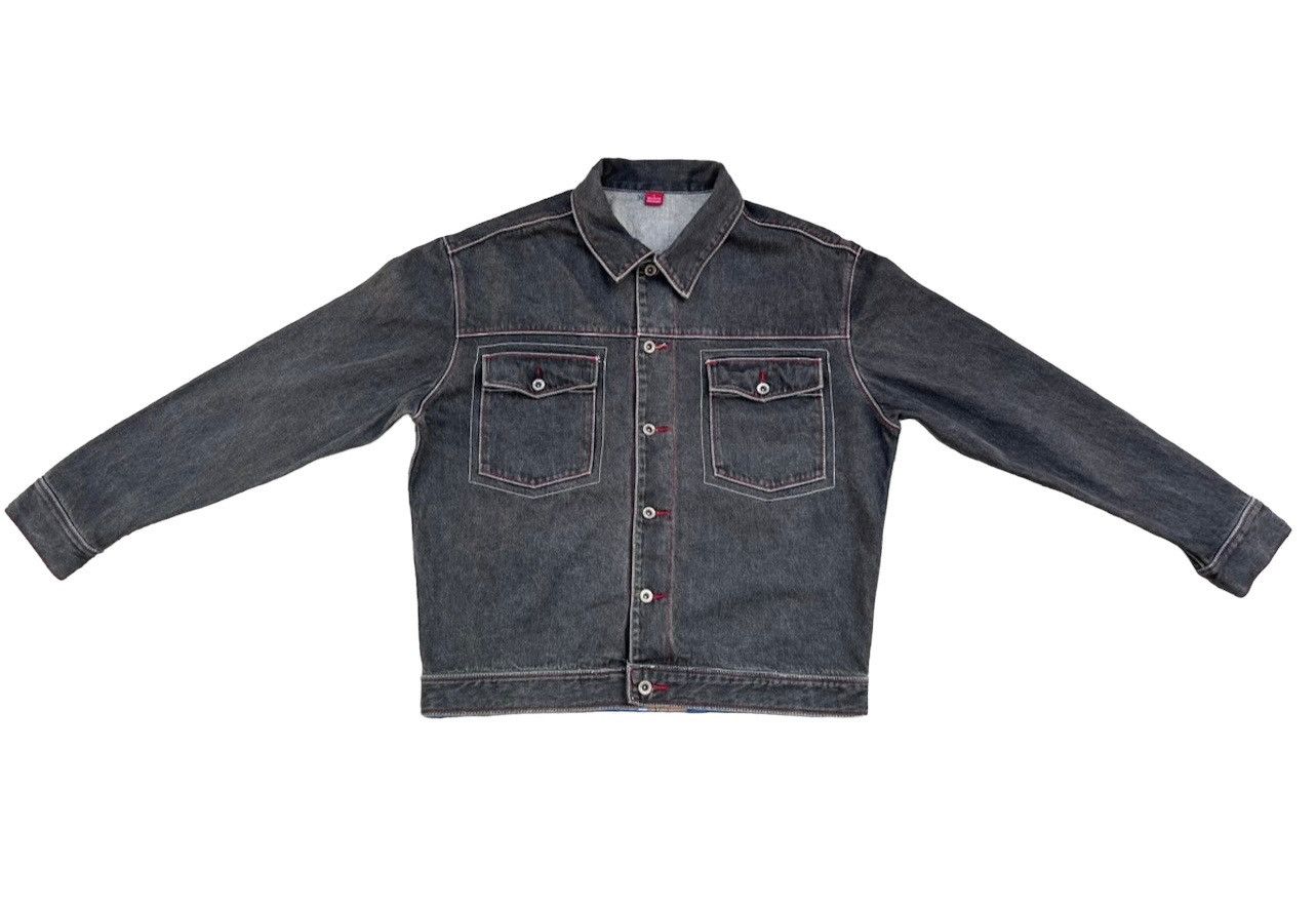Fubu VTG Platinum Fubu RUDY Embroidery Baggy Hip Hop Denim Jacket Size US L / EU 52-54 / 3 - 2 Thumbnail