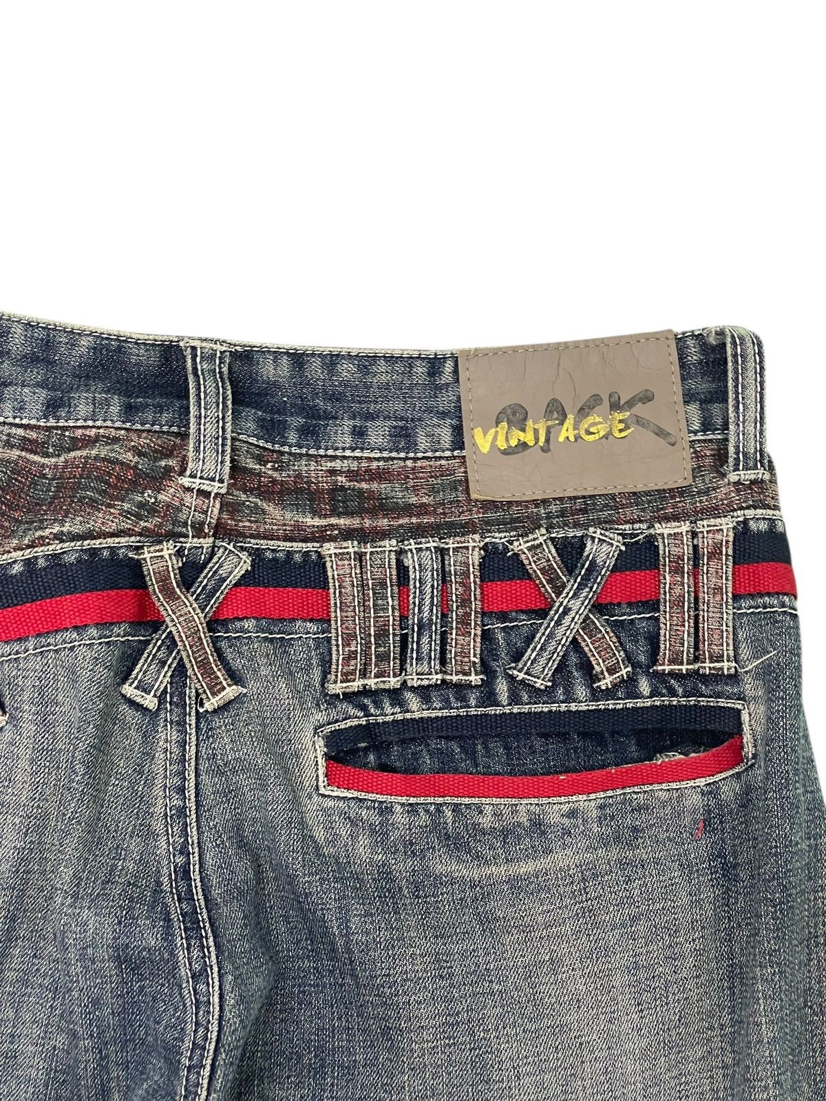 Hysteric Glamour Double Waist Jeans Back Vintage goa amiri cdg julius 3🟦1 Size US 30 / EU 46 - 7 Thumbnail