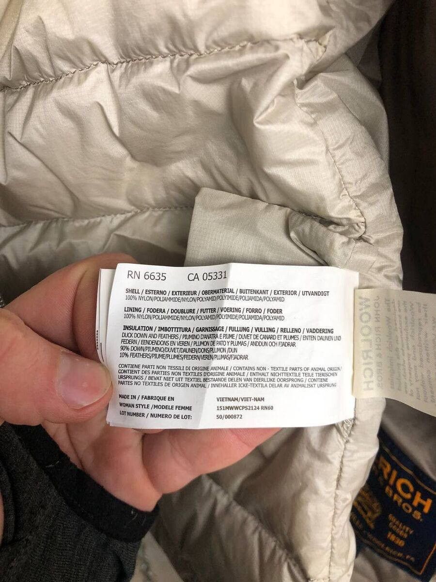 Woolrich Woolen Mills Ladies Woolrich Short Down / Padded Jacket Size XS Size XS / US 0-2 / IT 36-38 - 9 Thumbnail