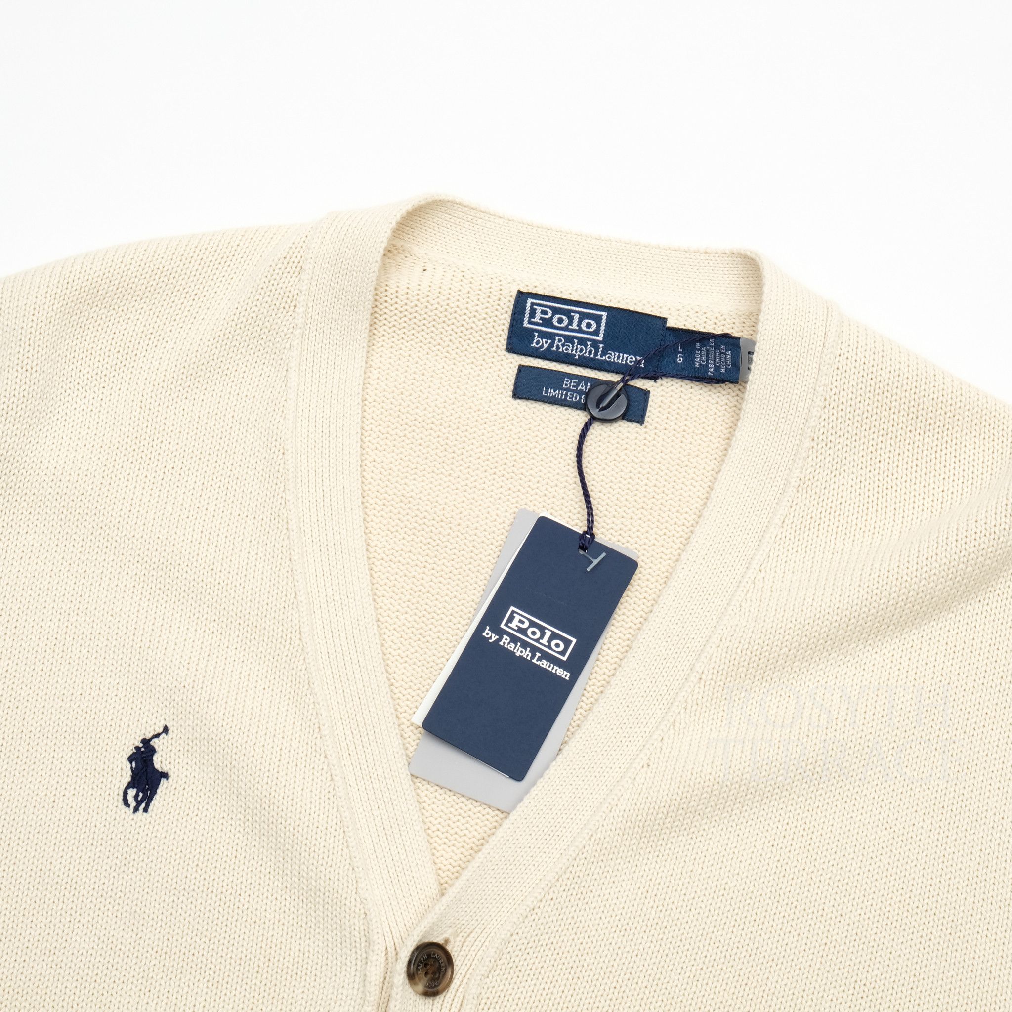 Beams Japan × Polo Ralph Lauren 【POLO by Ralph Lauren for BEAMS / V-NECK CARDIGAN / SIZE L】 Size US L / EU 52-54 / 3 - 2 Thumbnail