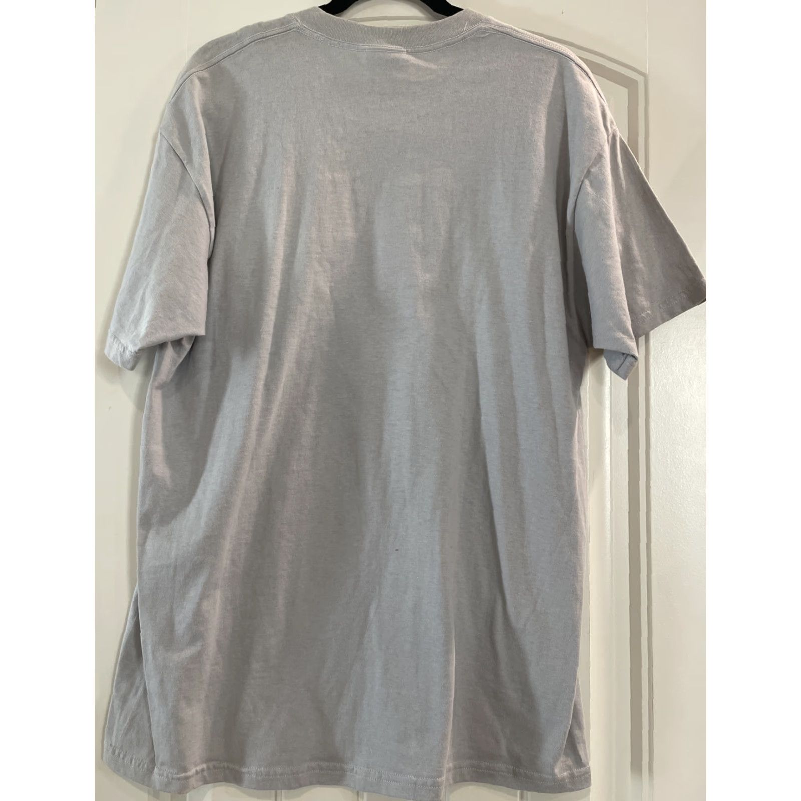 Lee VINTAGE Bruce Lee T-Shirt Gray Large Graphic Print Cotton Crew Neck 80s 90s Mens Size US L / EU 52-54 / 3 - 5 Thumbnail