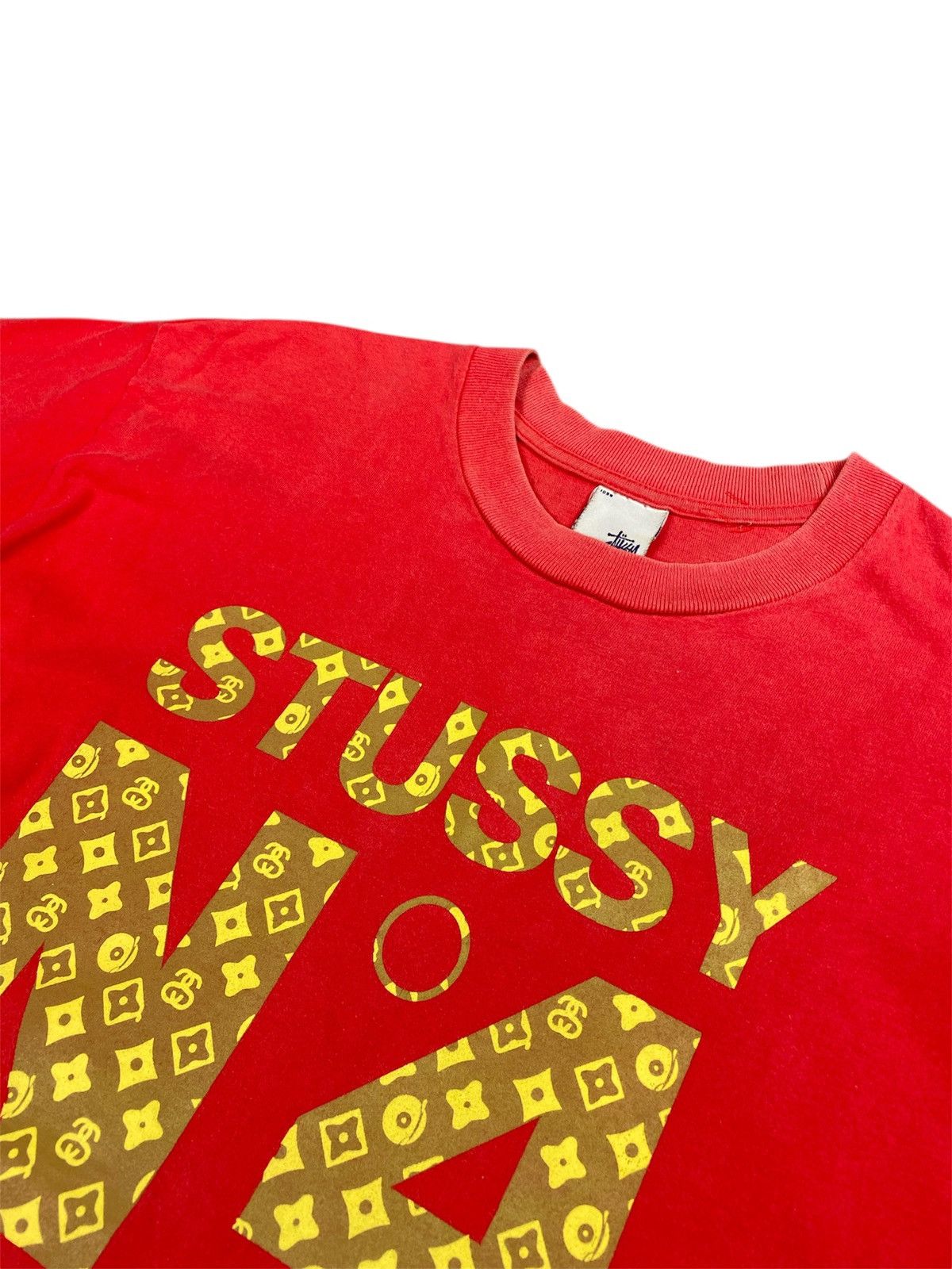 Stussy Stussy No4 Louis Vuitton Monogram T-Shirt Size US L / EU 52-54 / 3 - 4 Thumbnail