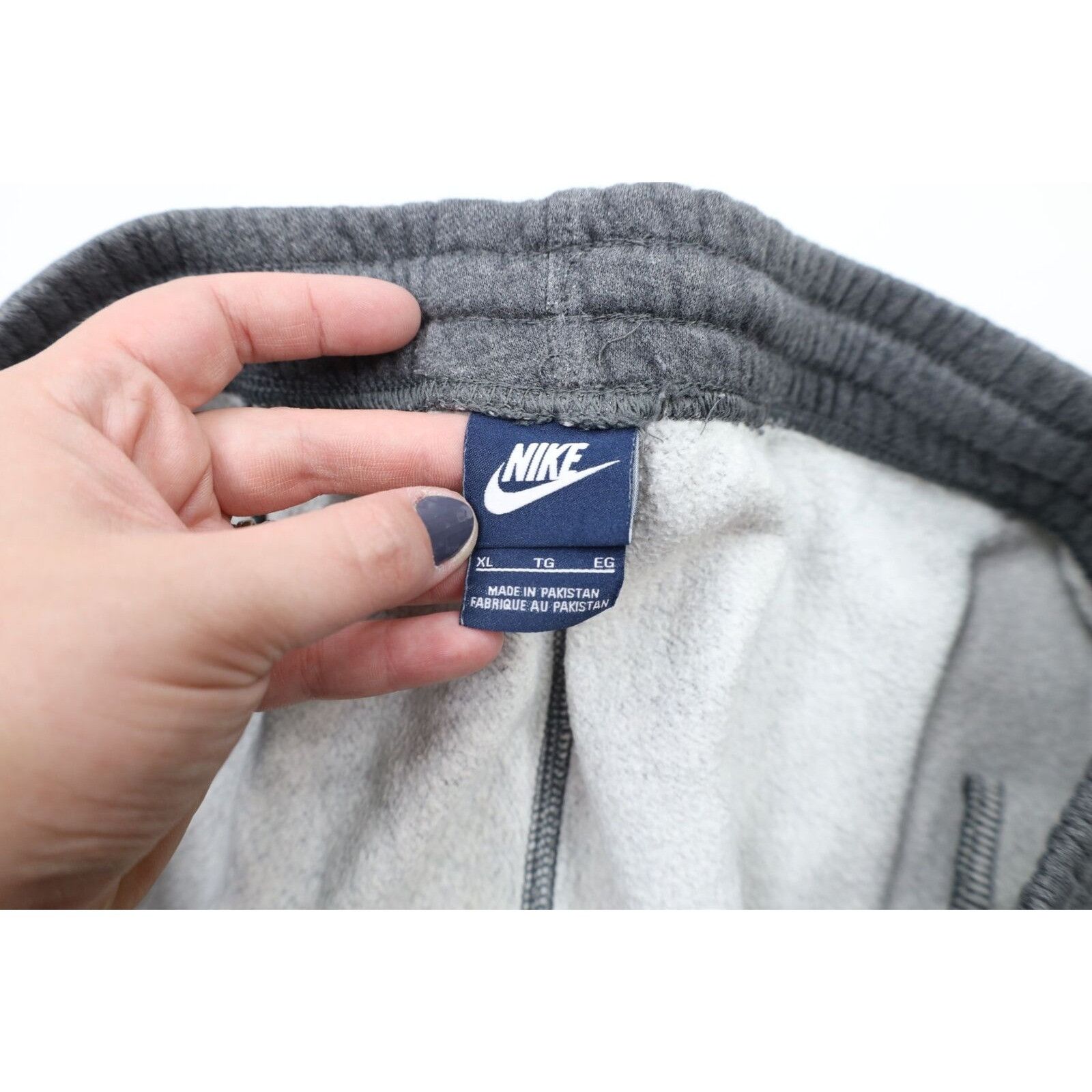 Nike Vintage Nike Travis Scott Mini Swoosh Wide Leg Sweatpants Size US 36 / EU 52 - 8 Thumbnail