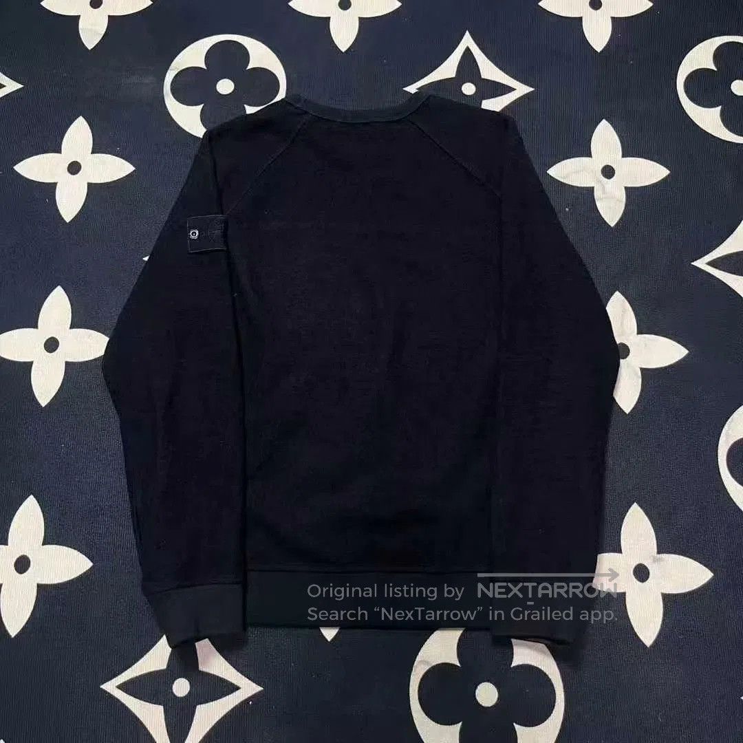 Stone Island stone island ghost black crewneck sweatshirt. Size US L / EU 52-54 / 3 - 2 Thumbnail