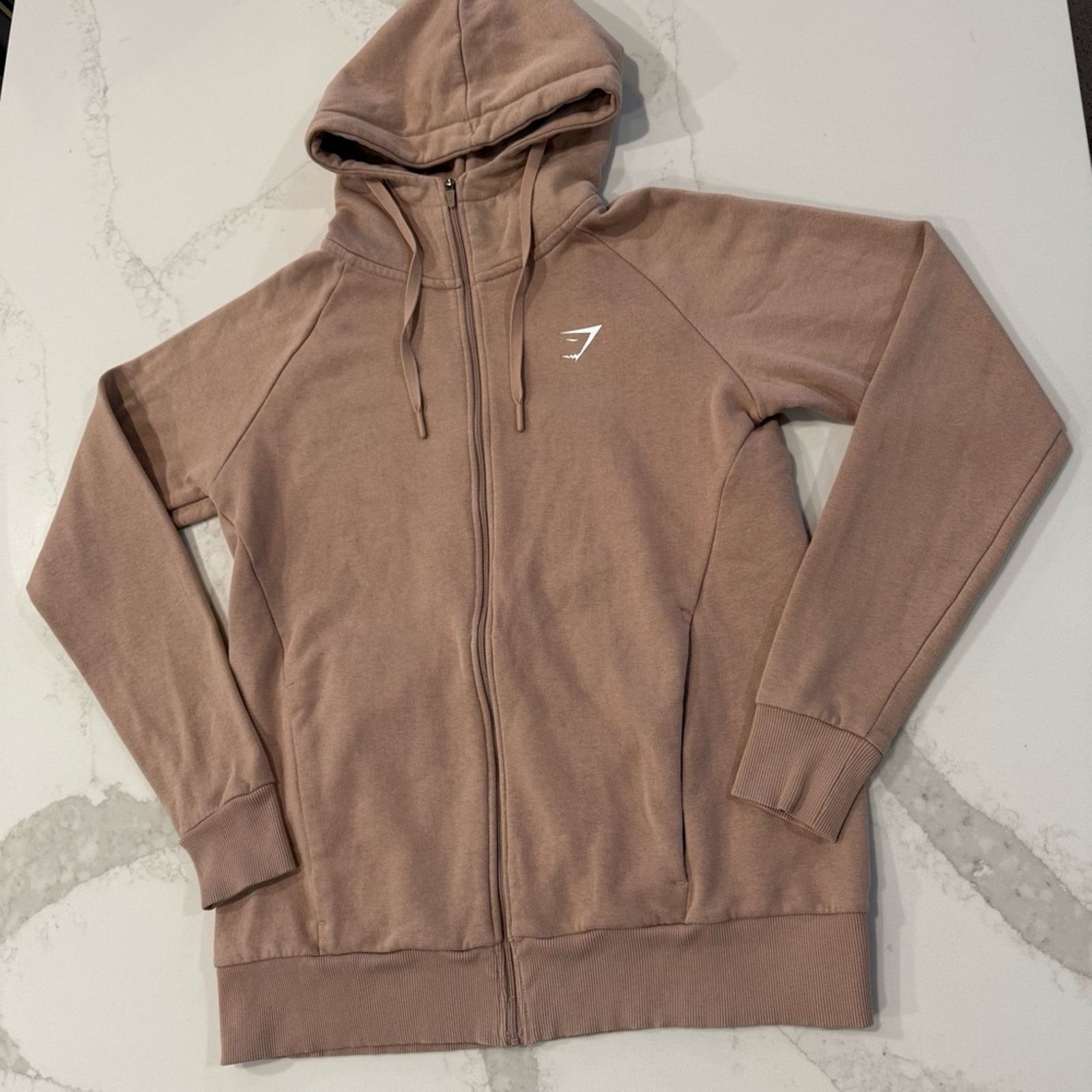 Gymshark Gymshark Training Fleece FullZip Hoodie Sweatshirt Womens XS Size XS / US 0-2 / IT 36-38 - 4 Thumbnail