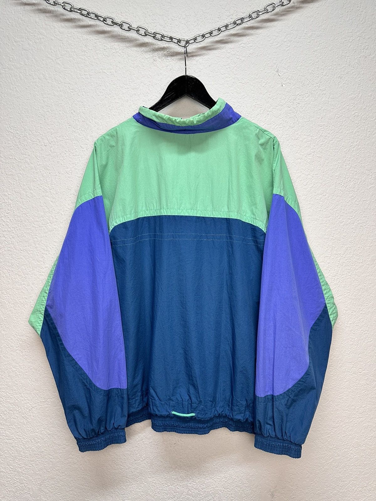 Nike Vintage 00s Nylon Nike Jacket Hoodie Rare Suits Big Swoosh Size US XL / EU 56 / 4 - 11 Thumbnail