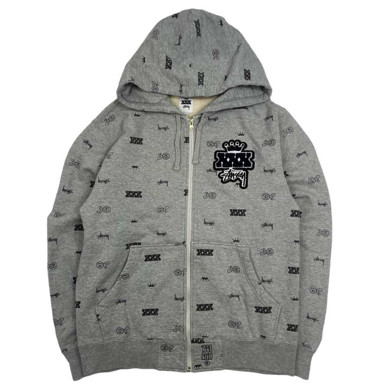 Stussy Grey Stussy XXX 30th anniversary hoodie - Medium Size US M / EU 48-50 / 2 - 1 Thumbnail