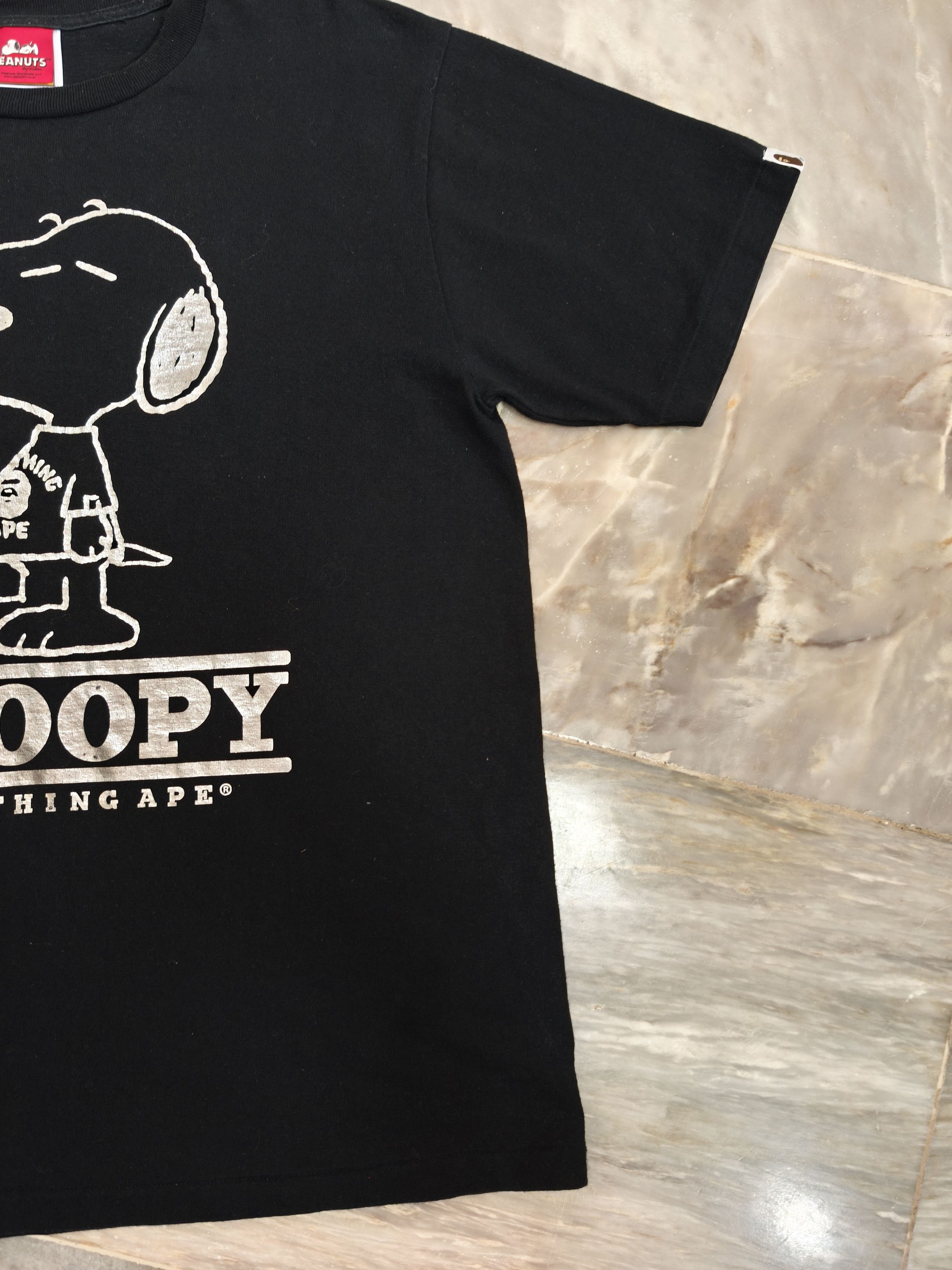 Bape × Peanuts Peanuts x A Bathing Ape 2014 Tee - Snoopy Size US M / EU 48-50 / 2 - 3 Thumbnail
