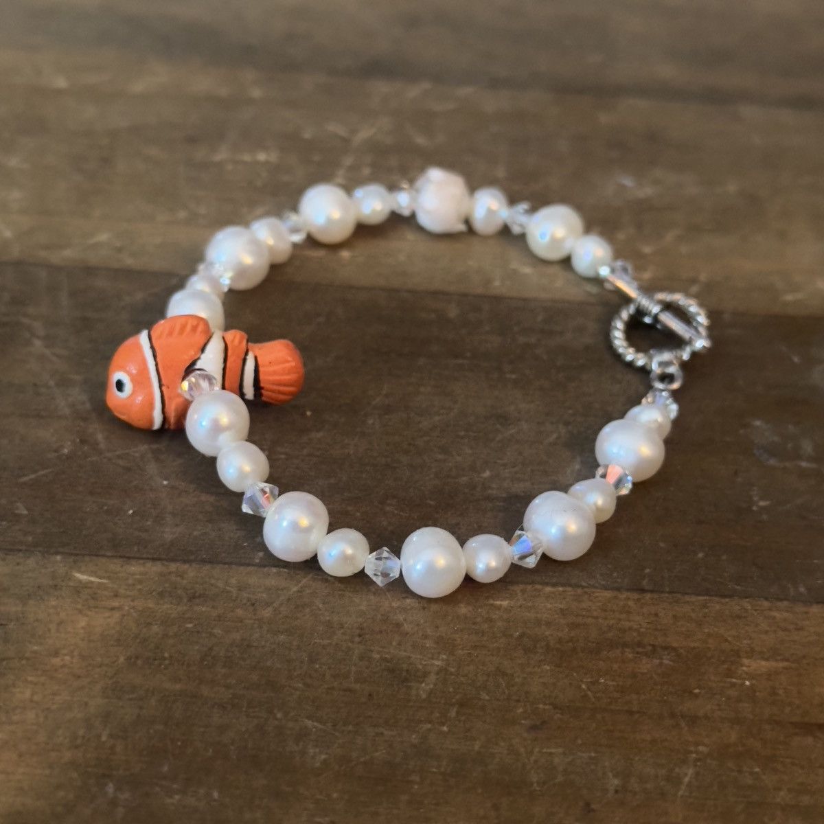 Other Finding Nemo freshwater pearl toggle bracelet Size ONE SIZE - 5 Thumbnail