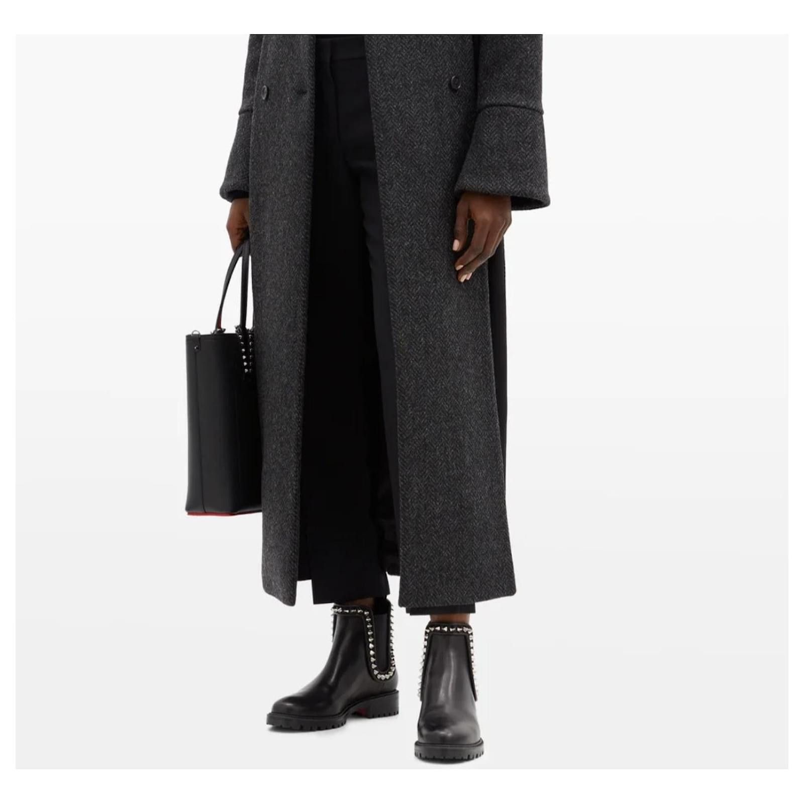 Christian Louboutin o1s1wg110924 Ankle Boots in Black Size US 8 / IT 38 - 5 Thumbnail