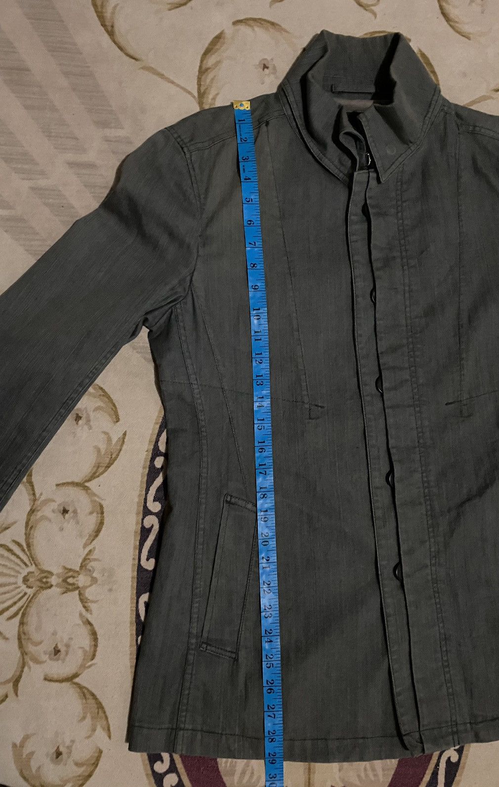 Designer × Japanese Brand × Tornado Mart Japanese Brand Zero by Tornado mart Denim Long Coat Size US S / EU 44-46 / 1 - 18 Thumbnail