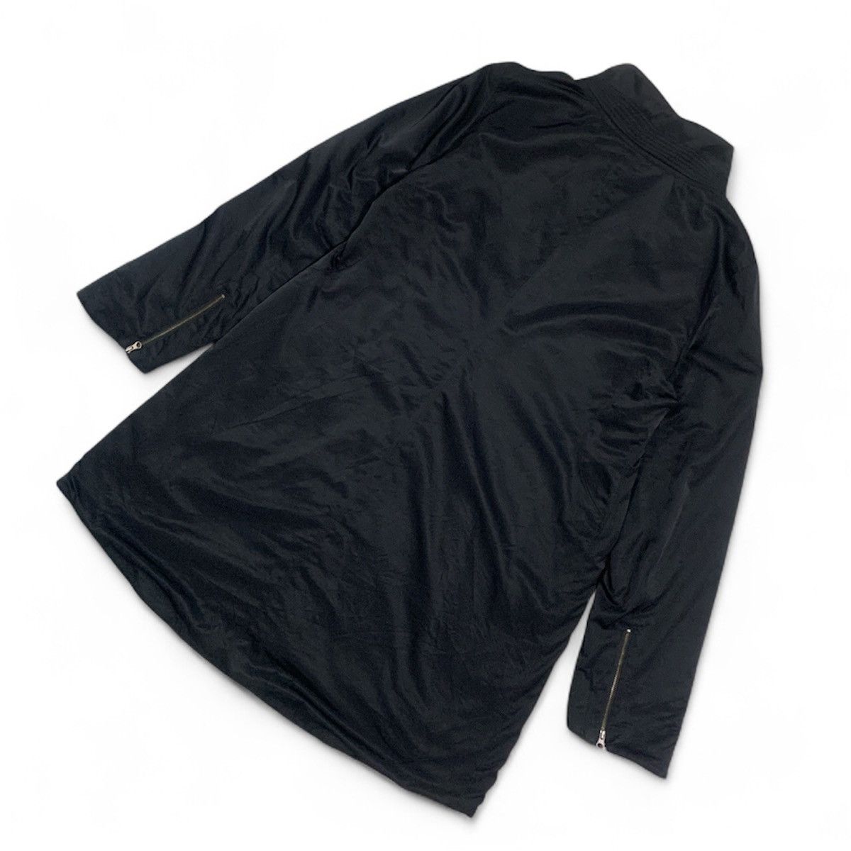 Eileen Fisher Eileen Fisher Asymmetric Zipper Fleece Lined Jacket Size L / US 10 / IT 46 - 6 Thumbnail