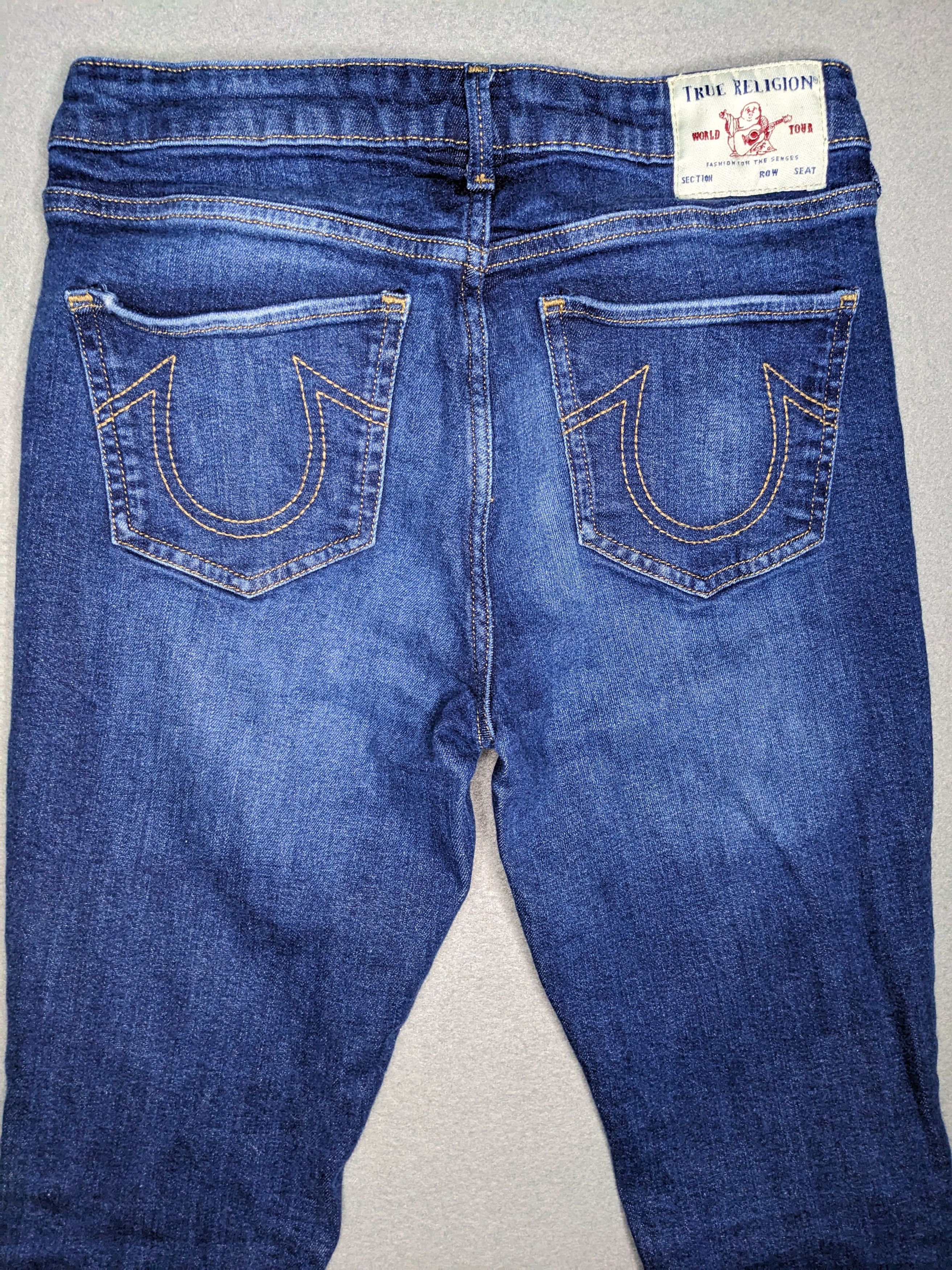 True Religion True Religion Womens Halle Skinny Jeans 28x28 Button Fly Y2K Size 28" / US 6 / IT 42 - 5 Thumbnail