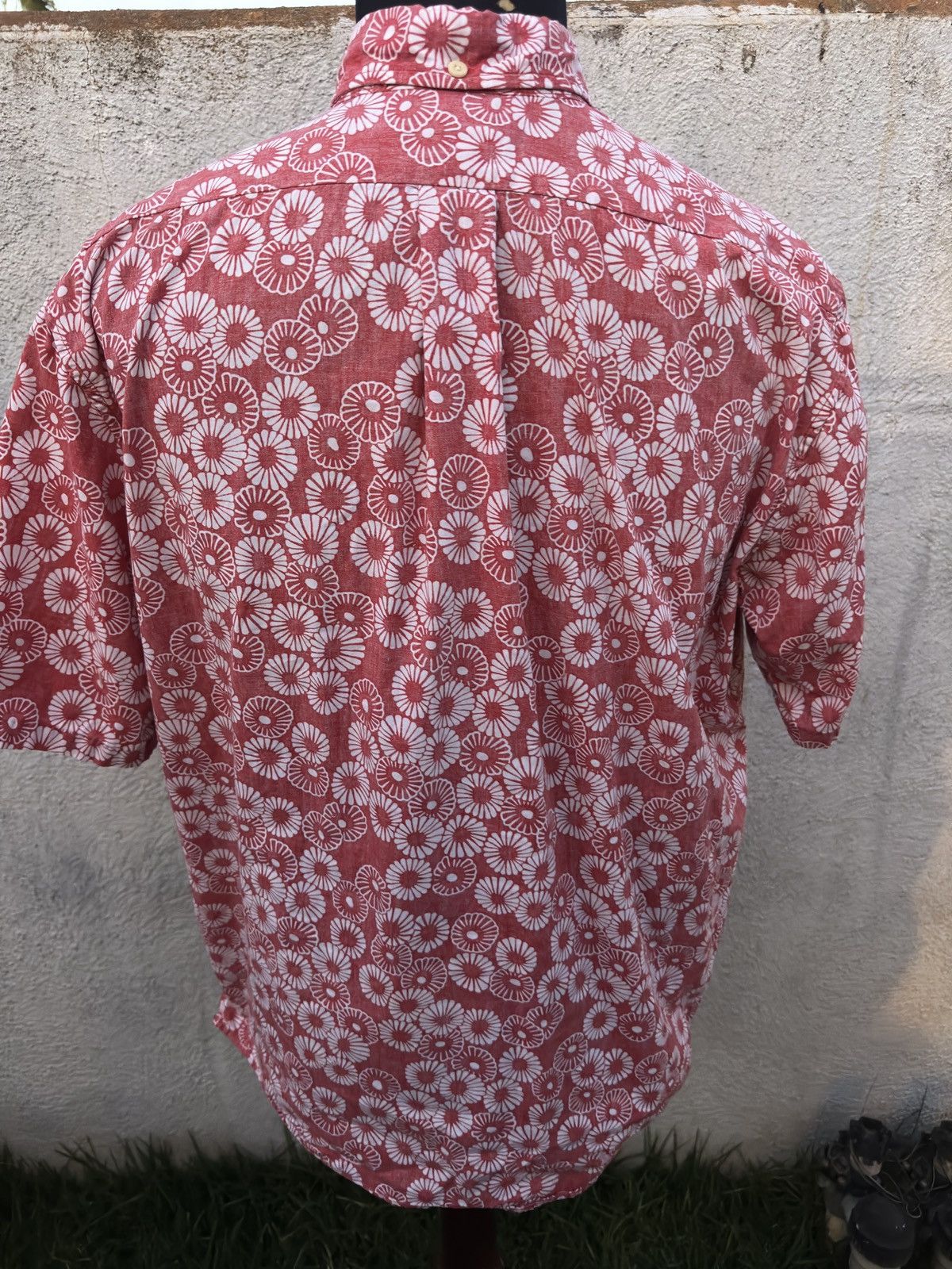 Reyn Spooner PreOwned Reyn Spooner Classic Hawaiian Print Red Men's XL Size US XL / EU 56 / 4 - 2 Thumbnail
