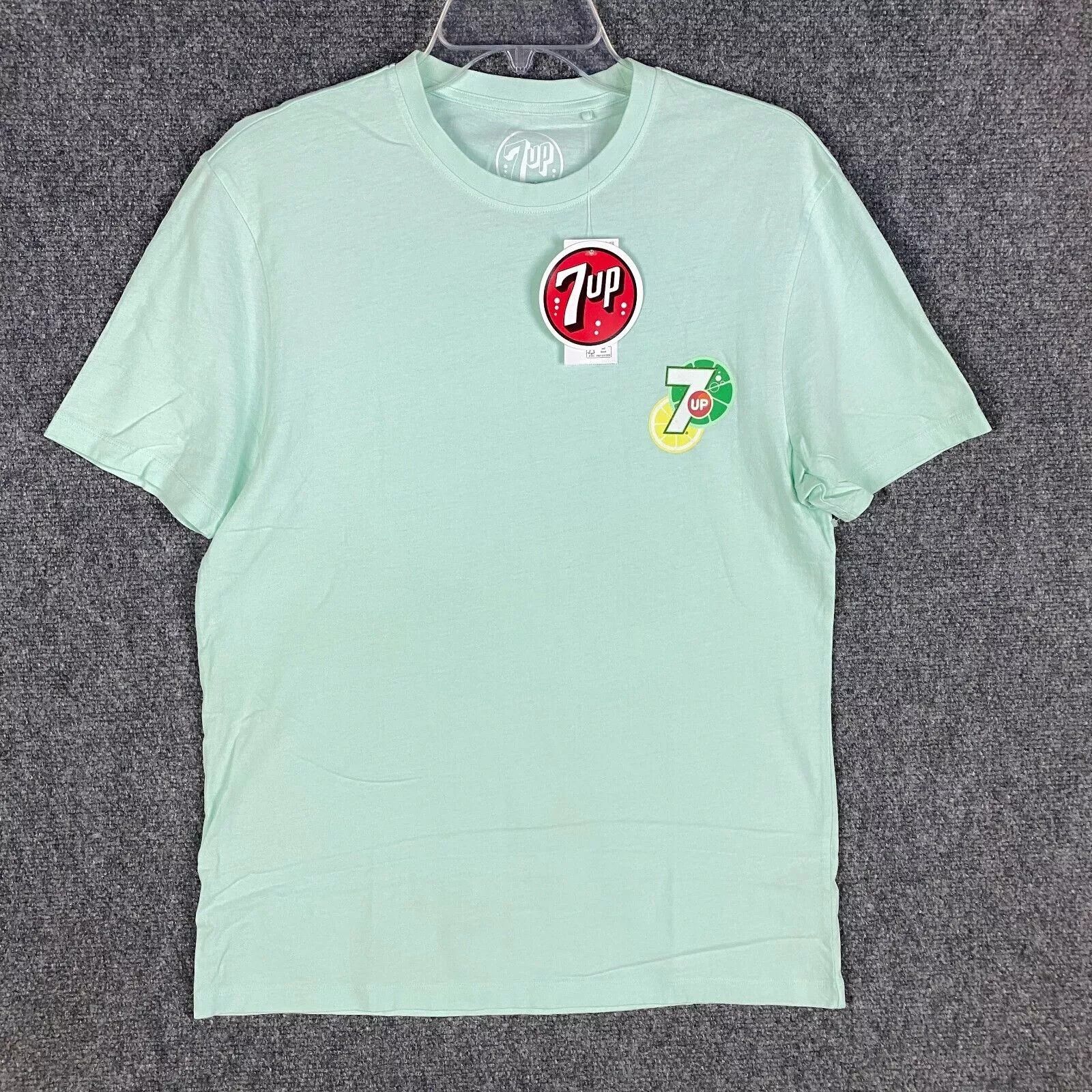 Other 7UP T-Shirt Men's Medium Short Sleeve NWT Adults Cotton M Size US M / EU 48-50 / 2 - 1 Thumbnail