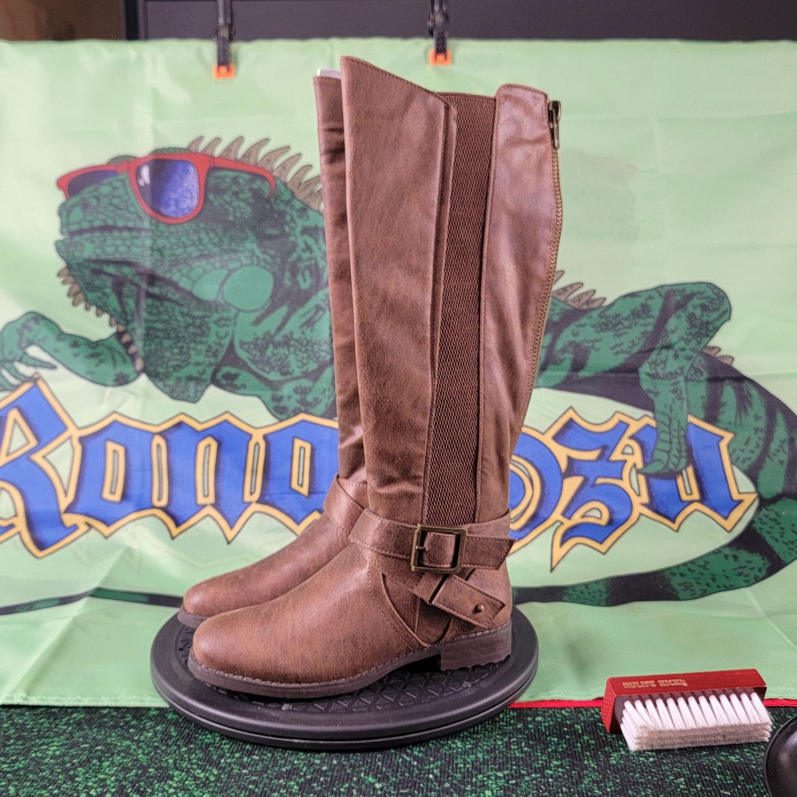 Bullboxer Bullboxer B-52 Kayley Brown Tallshaft Boots Sz 6 NWOB Size US 6 / IT 36 - 2 Thumbnail