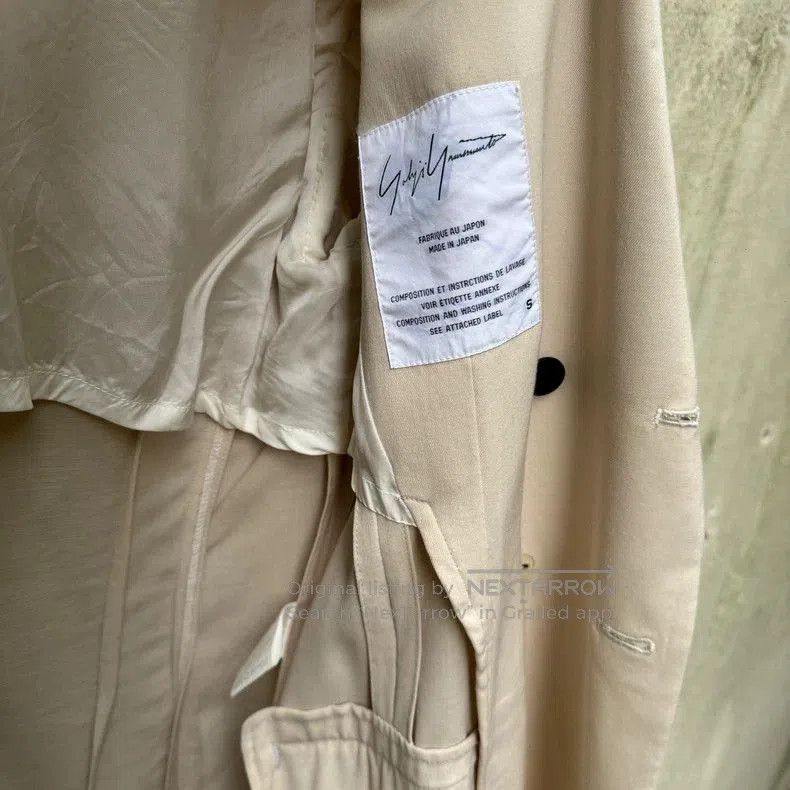 Yohji Yamamoto Yohji Yamamoto Asymmetric Wool Blazer. Size US S / EU 44-46 / 1 - 4 Thumbnail